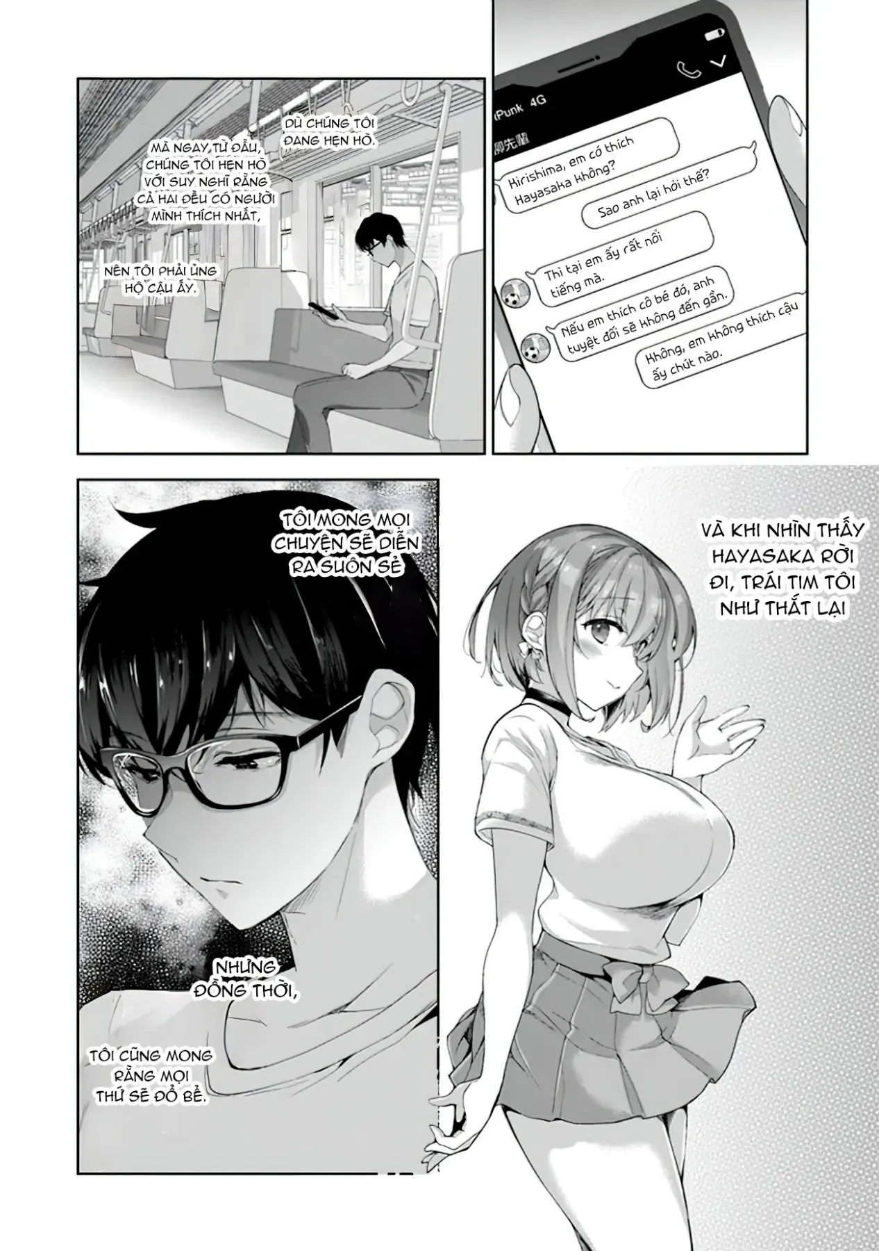 Em Sẵn Lòng Làm Bạn Gái Thứ Hai Chap 3.2 - Next Chap 3.1