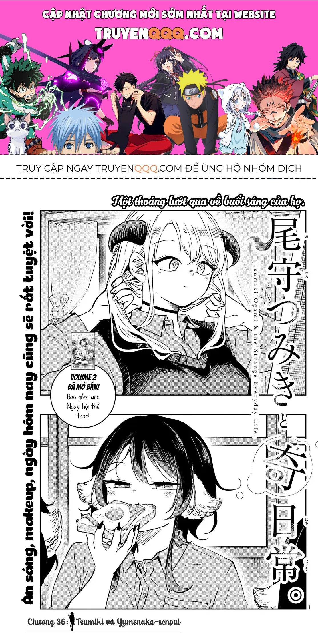 Tsumiki Ogami Và Cuộc Sống Diệu Kỳ Chap 36 - Next Chap 35