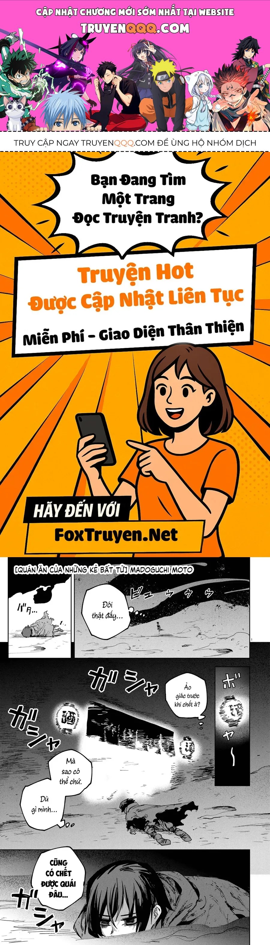 Quán Ăn Của Những Kẻ Bất Tử Chap 1 - Next Chap 0