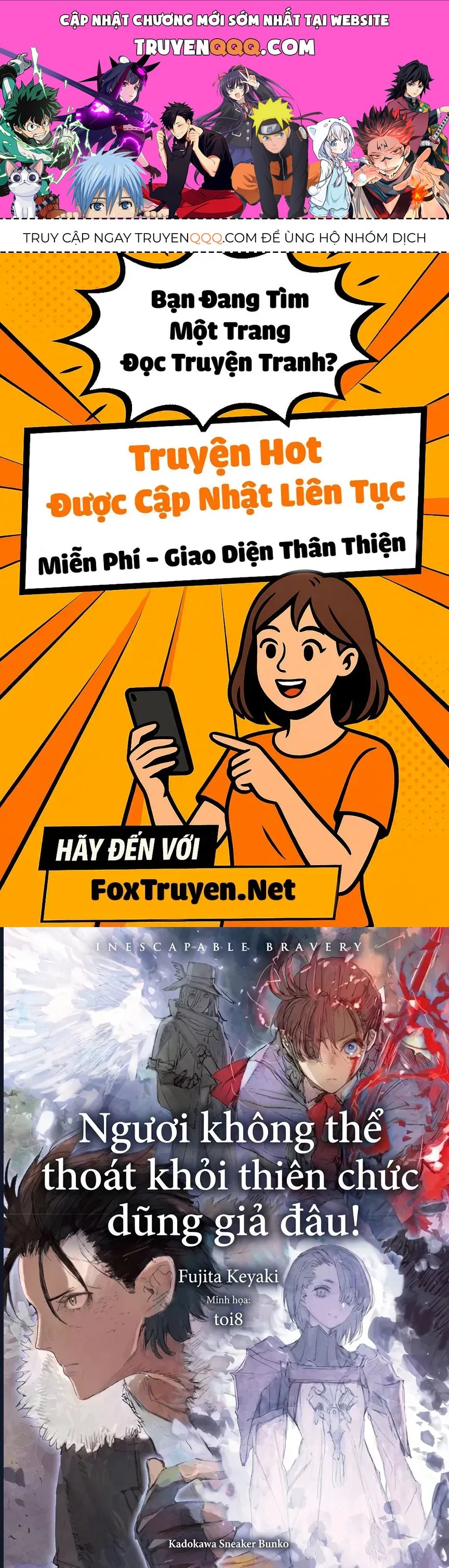 Ngươi Không Thể Thoát Khỏi Thiên Chức Dũng Giả Đâu! Chap 1