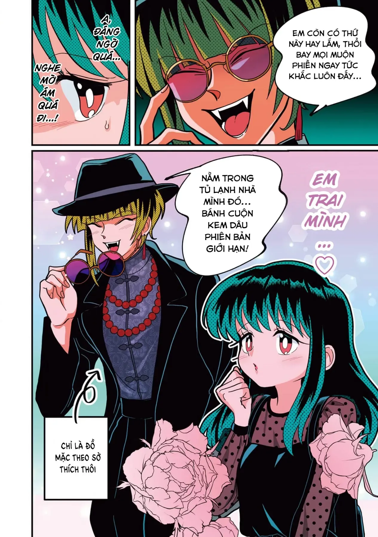 Chị Gái Mắt Nai ☆ Em Trai Mắt Cáo