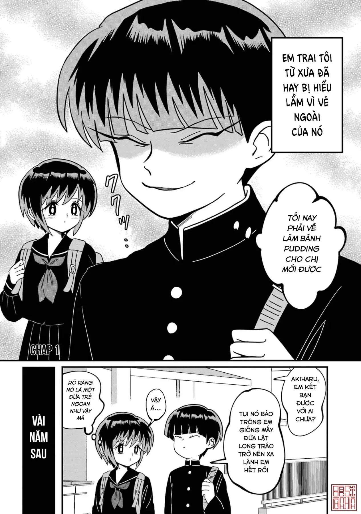 Chị Gái Mắt Nai ☆ Em Trai Mắt Cáo