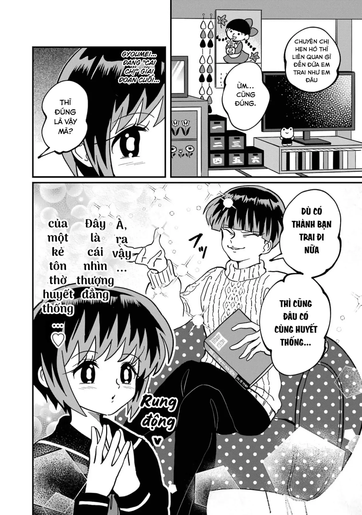 Chị Gái Mắt Nai ☆ Em Trai Mắt Cáo