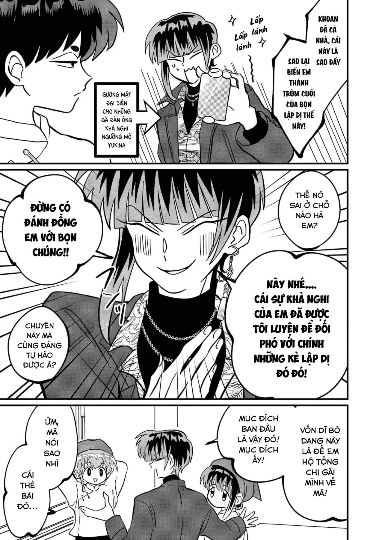 Chị Gái Mắt Nai ☆ Em Trai Mắt Cáo