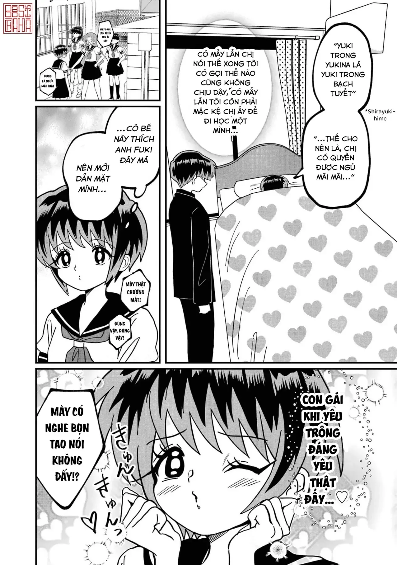 Chị Gái Mắt Nai ☆ Em Trai Mắt Cáo