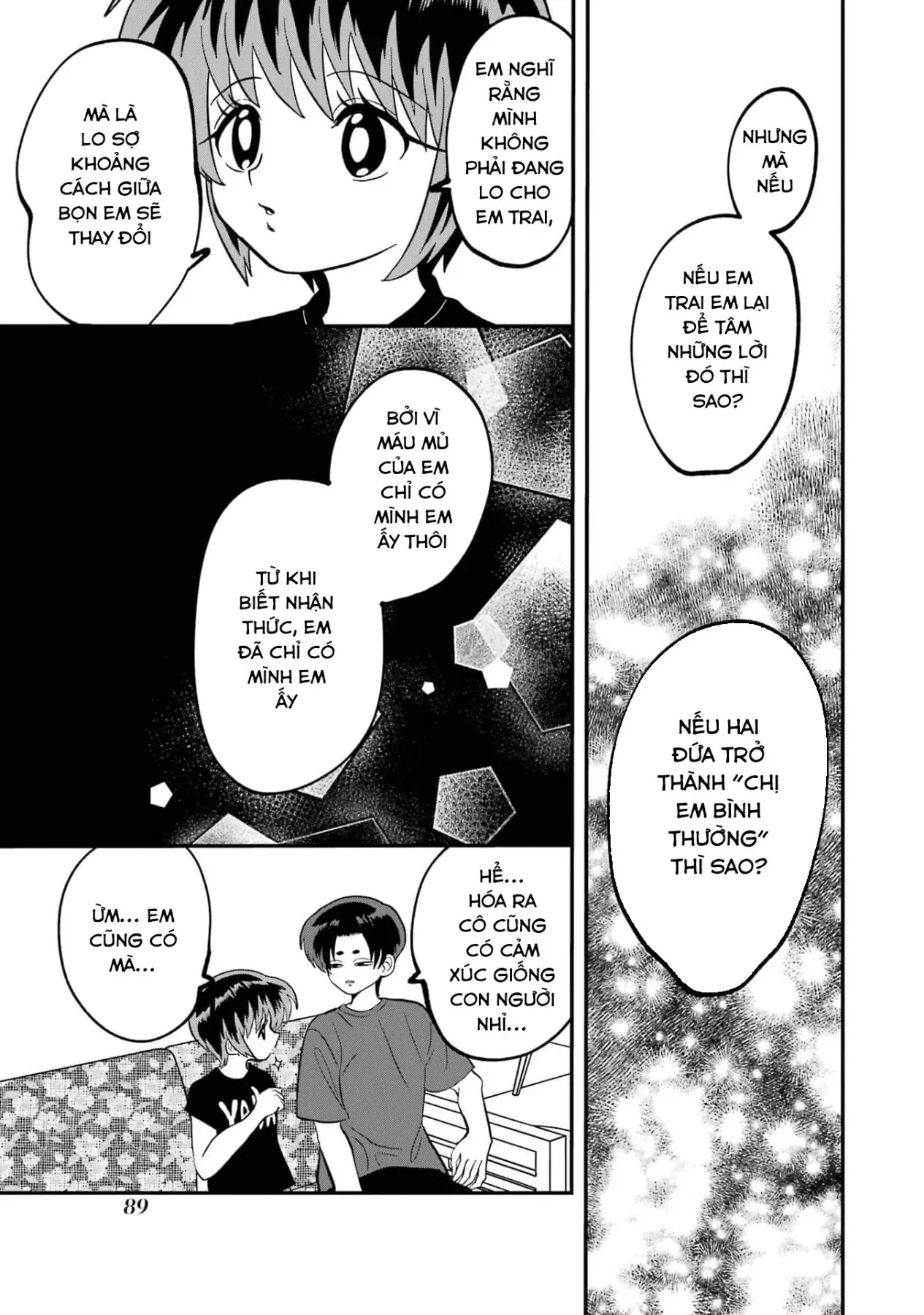 Chị Gái Mắt Nai ☆ Em Trai Mắt Cáo