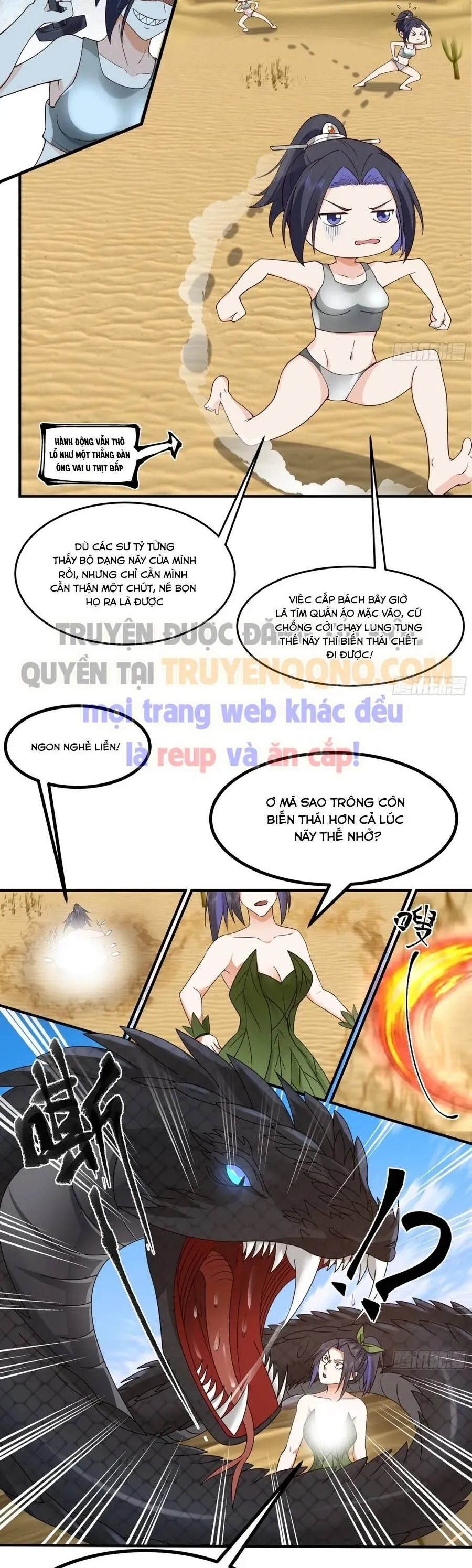 Sư Tỷ, Ta Không Muốn Cố Gắng! Chap 42 - Next Chap 41