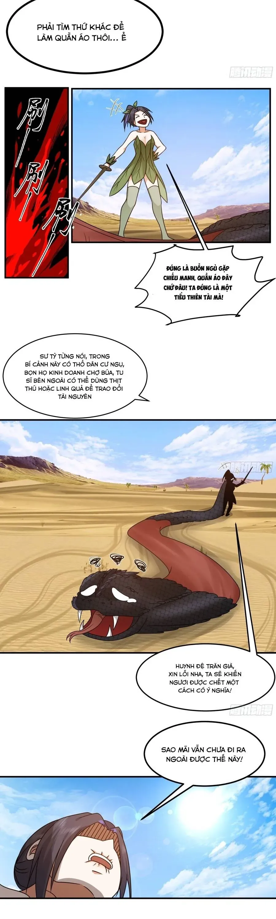 Sư Tỷ, Ta Không Muốn Cố Gắng! Chap 42 - Next Chap 41