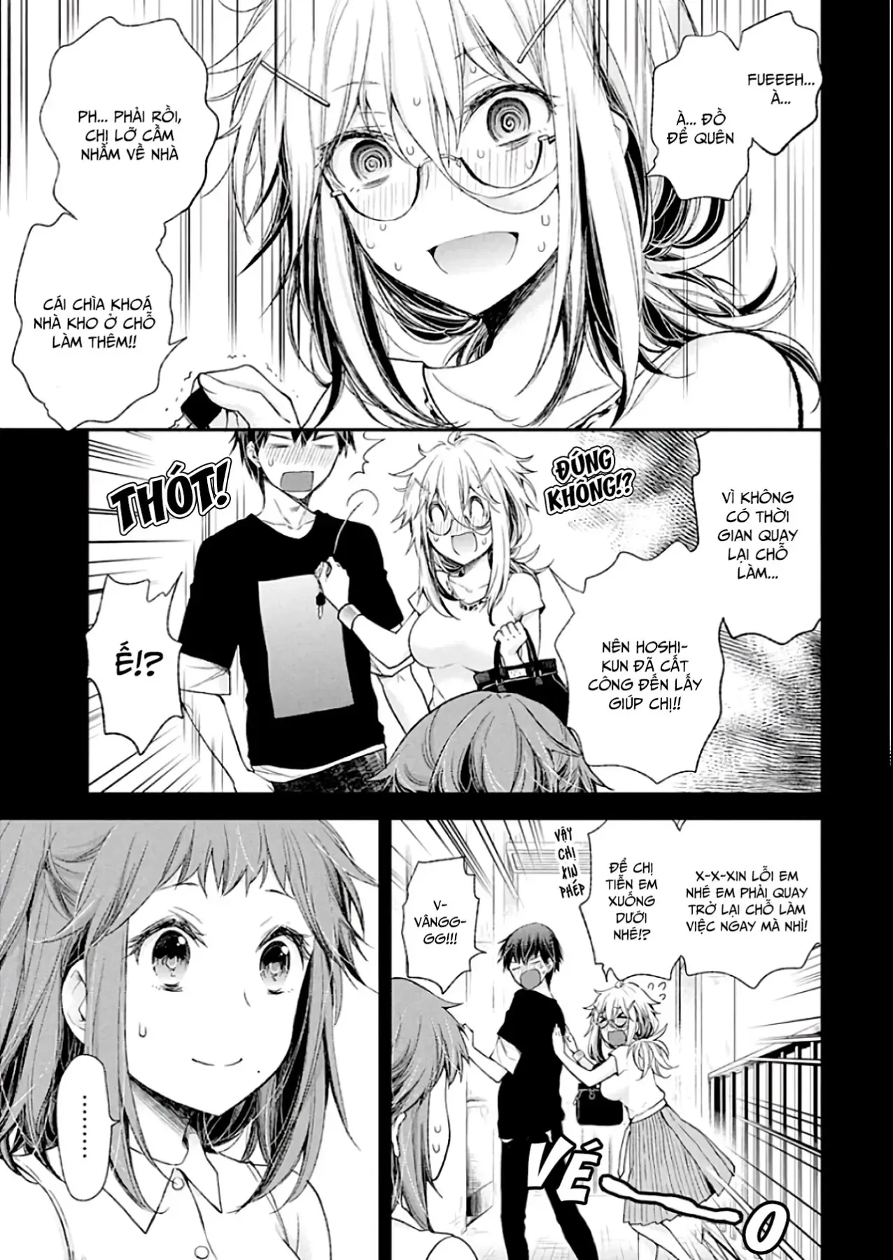 Shingeki No Eroko-San: Hen Na Oneesan Wa Danshi Kousei To Nakayoku Naritai Chap 10 - Next Chap 9