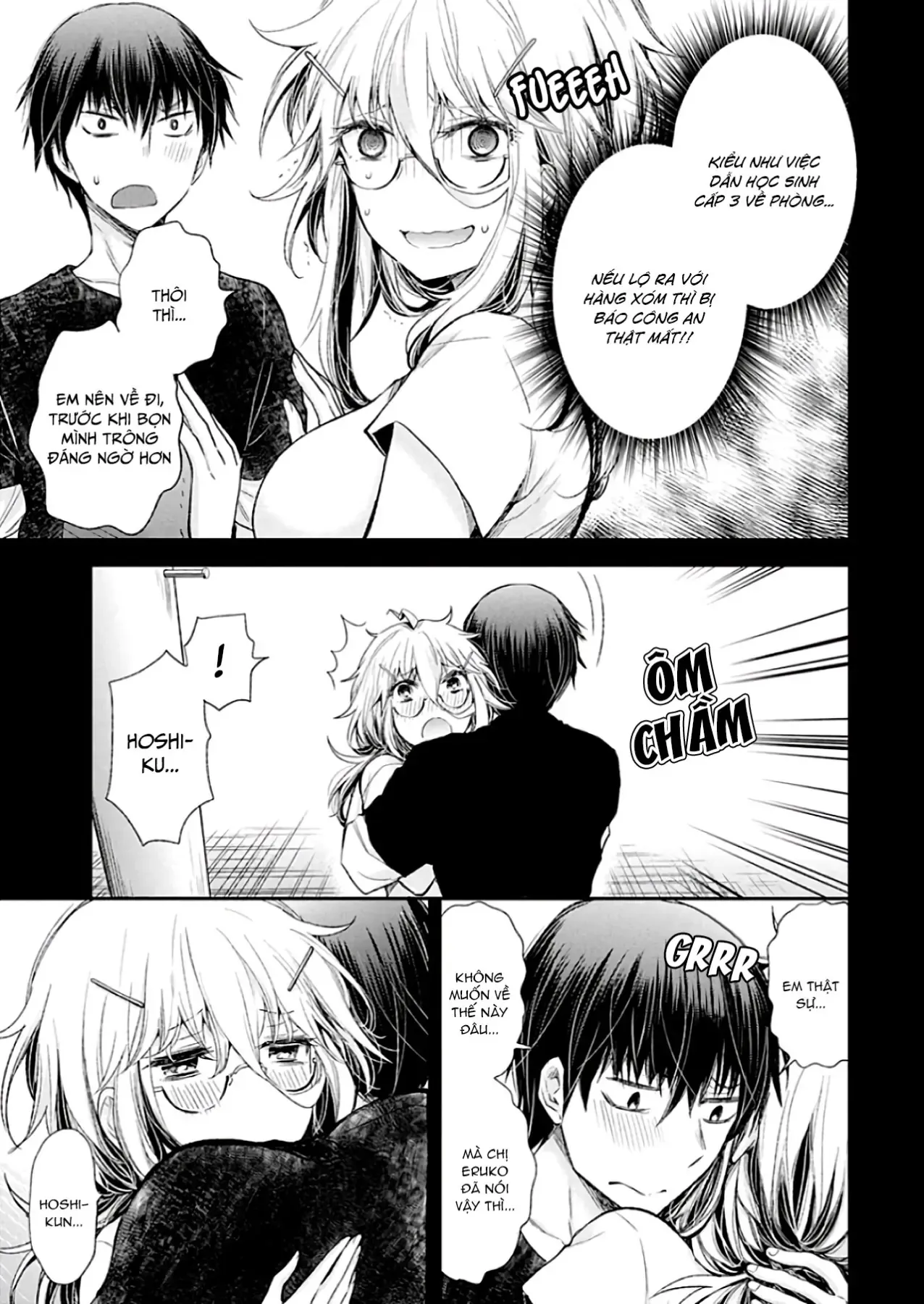 Shingeki No Eroko-San: Hen Na Oneesan Wa Danshi Kousei To Nakayoku Naritai Chap 10 - Next Chap 9