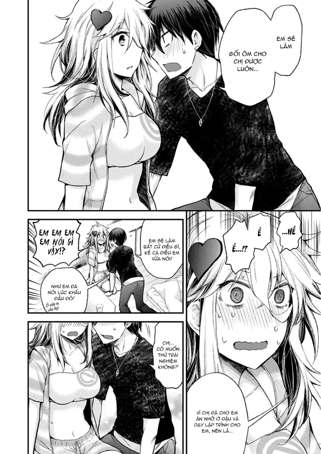 Shingeki No Eroko-San: Hen Na Oneesan Wa Danshi Kousei To Nakayoku Naritai Chap 11 - Next Chap 10