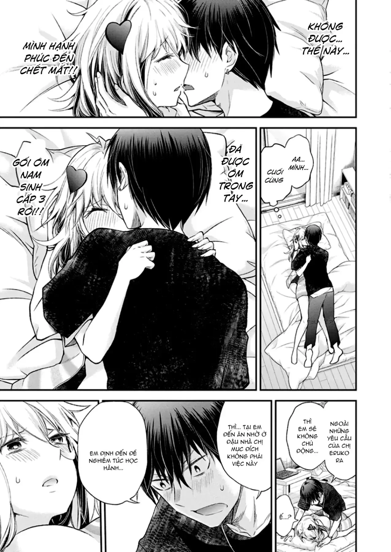 Shingeki No Eroko-San: Hen Na Oneesan Wa Danshi Kousei To Nakayoku Naritai Chap 11 - Next Chap 10