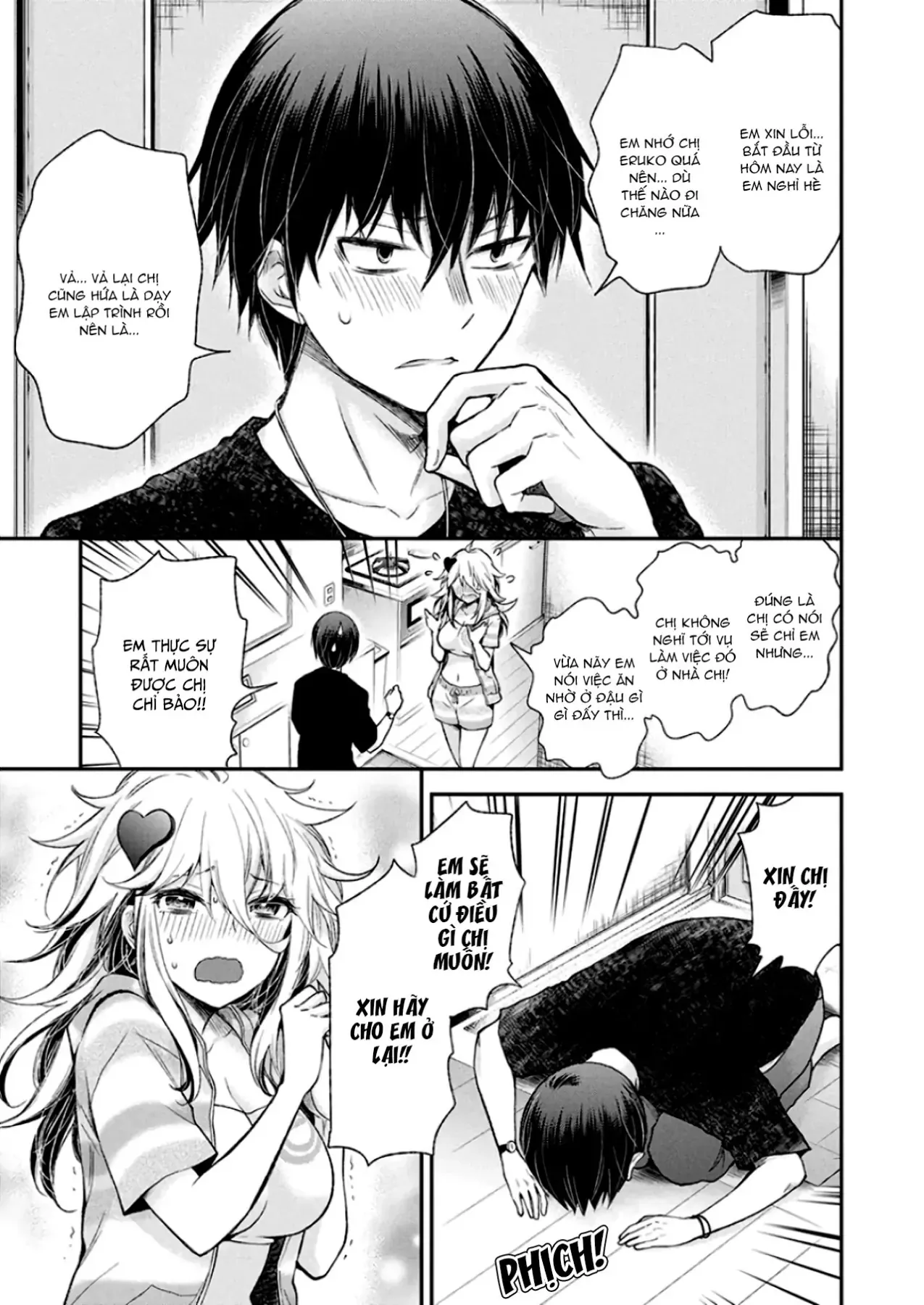 Shingeki No Eroko-San: Hen Na Oneesan Wa Danshi Kousei To Nakayoku Naritai Chap 11 - Next Chap 10