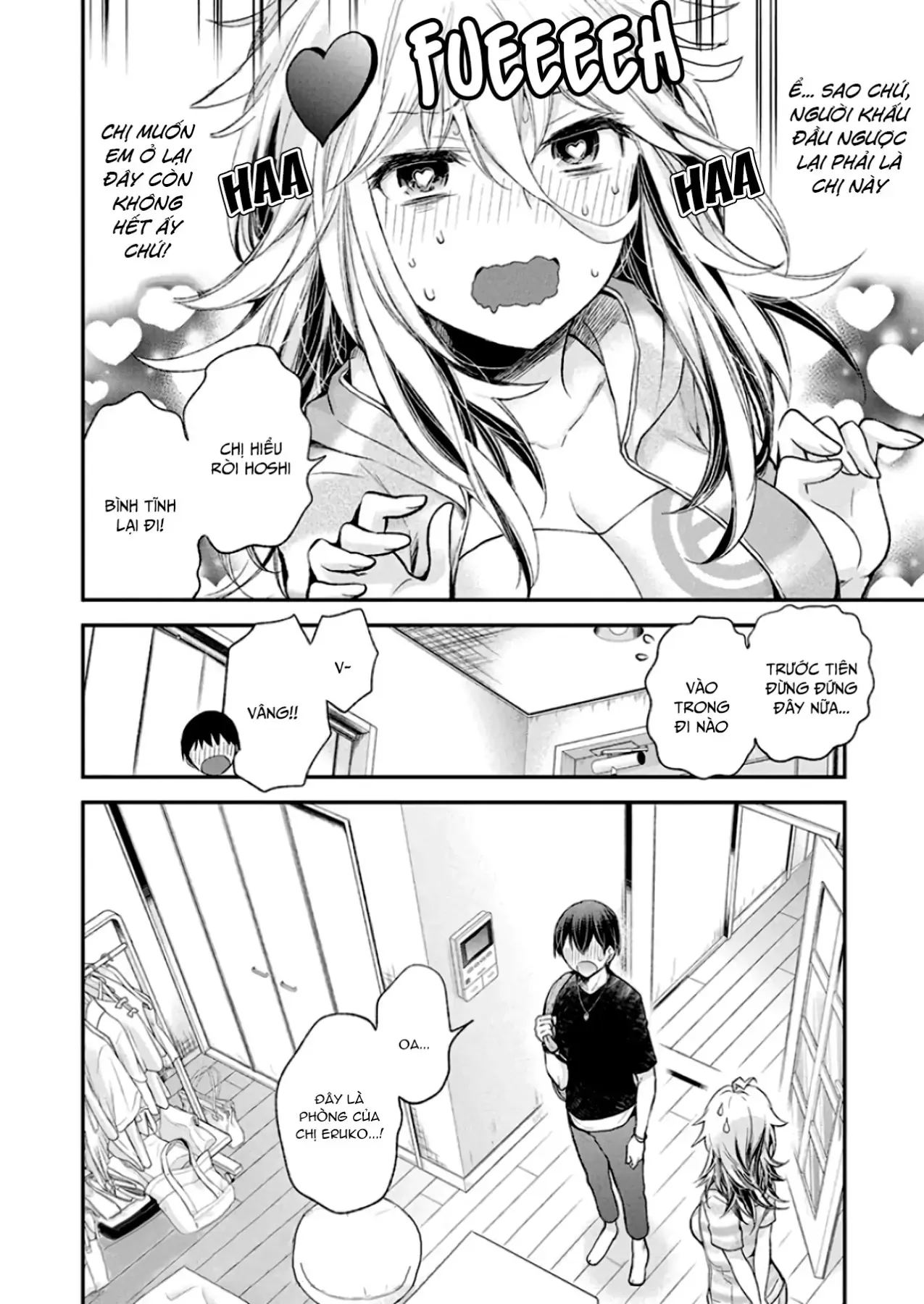 Shingeki No Eroko-San: Hen Na Oneesan Wa Danshi Kousei To Nakayoku Naritai Chap 11 - Next Chap 10