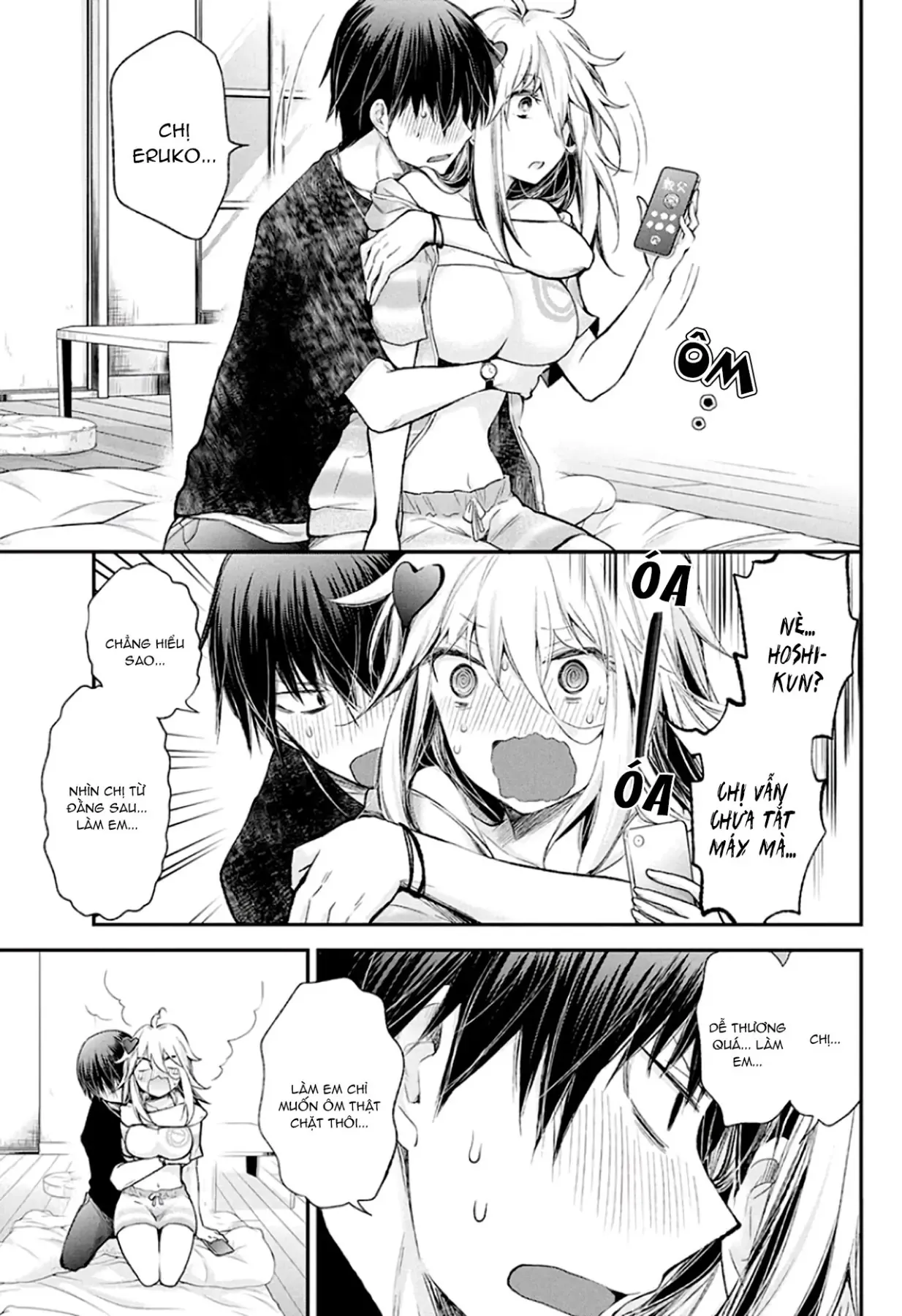 Shingeki No Eroko-San: Hen Na Oneesan Wa Danshi Kousei To Nakayoku Naritai Chap 12 - Next Chap 11