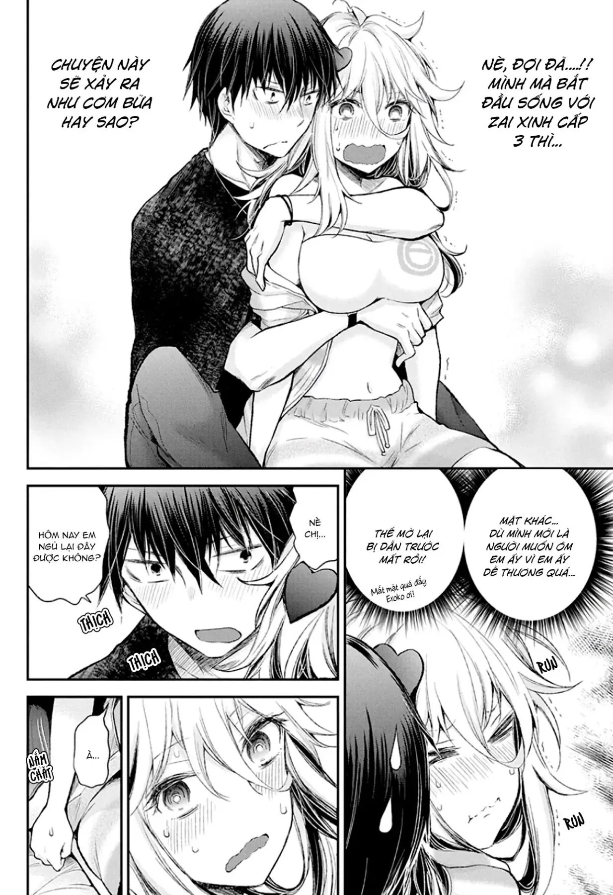 Shingeki No Eroko-San: Hen Na Oneesan Wa Danshi Kousei To Nakayoku Naritai Chap 12 - Next Chap 11