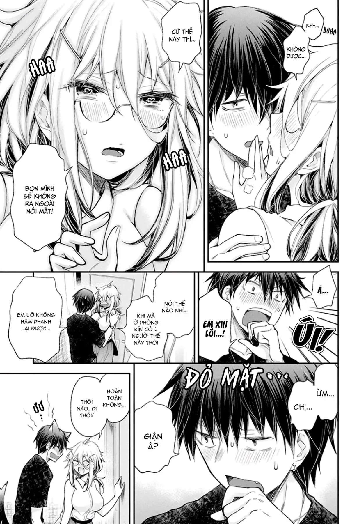 Shingeki No Eroko-San: Hen Na Oneesan Wa Danshi Kousei To Nakayoku Naritai Chap 12 - Next Chap 11