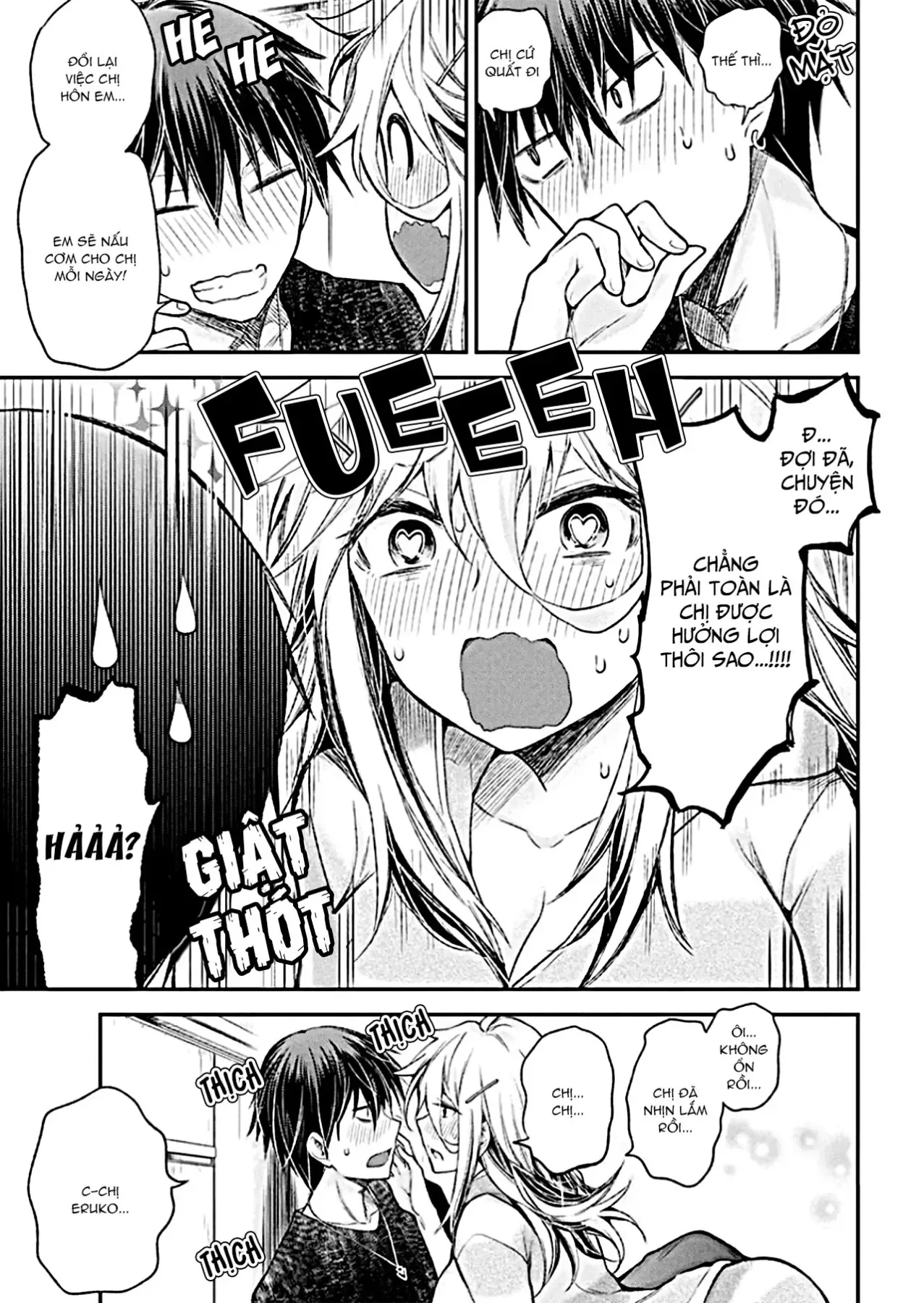 Shingeki No Eroko-San: Hen Na Oneesan Wa Danshi Kousei To Nakayoku Naritai Chap 13 - Next Chap 12