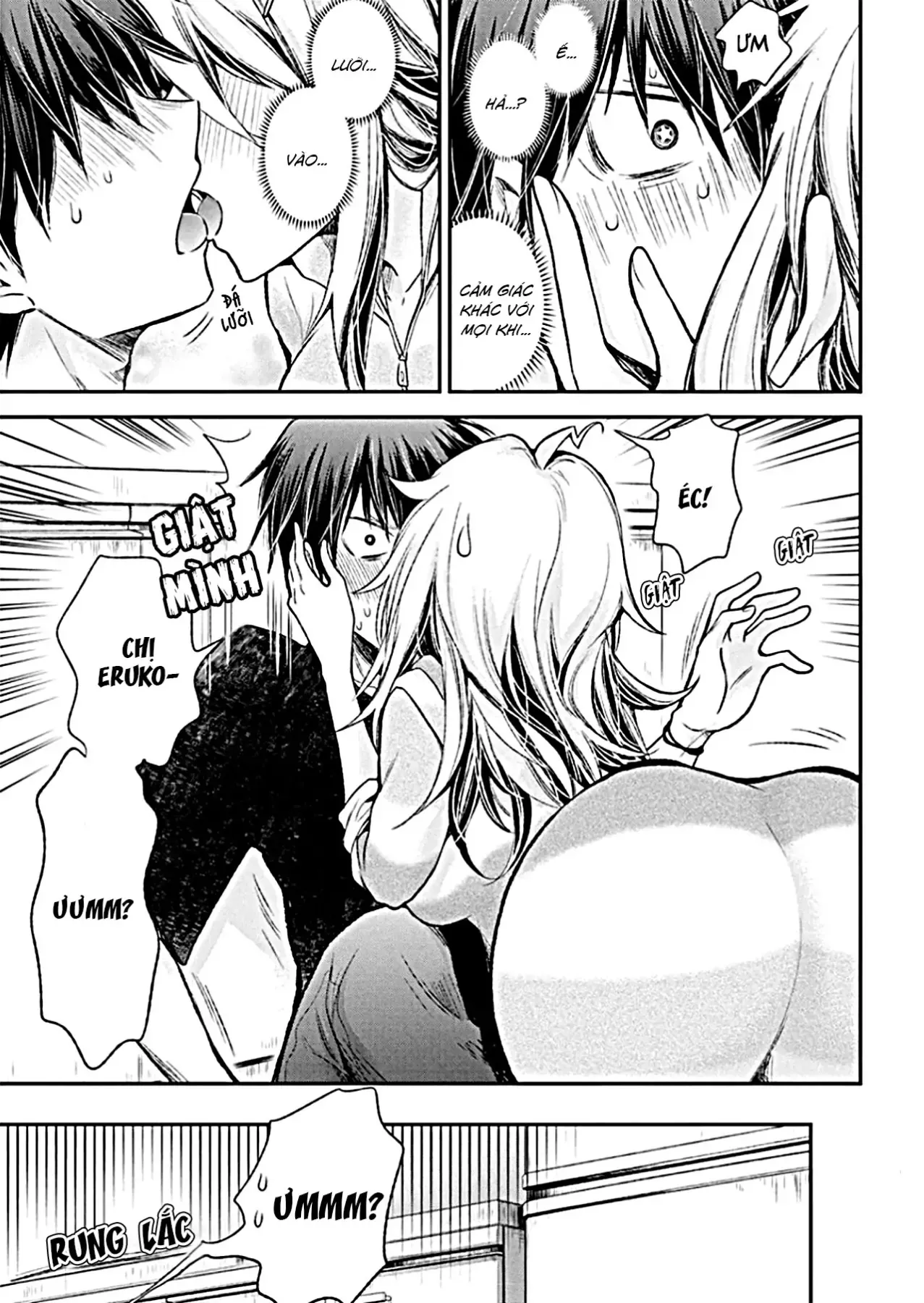 Shingeki No Eroko-San: Hen Na Oneesan Wa Danshi Kousei To Nakayoku Naritai Chap 13 - Next Chap 12