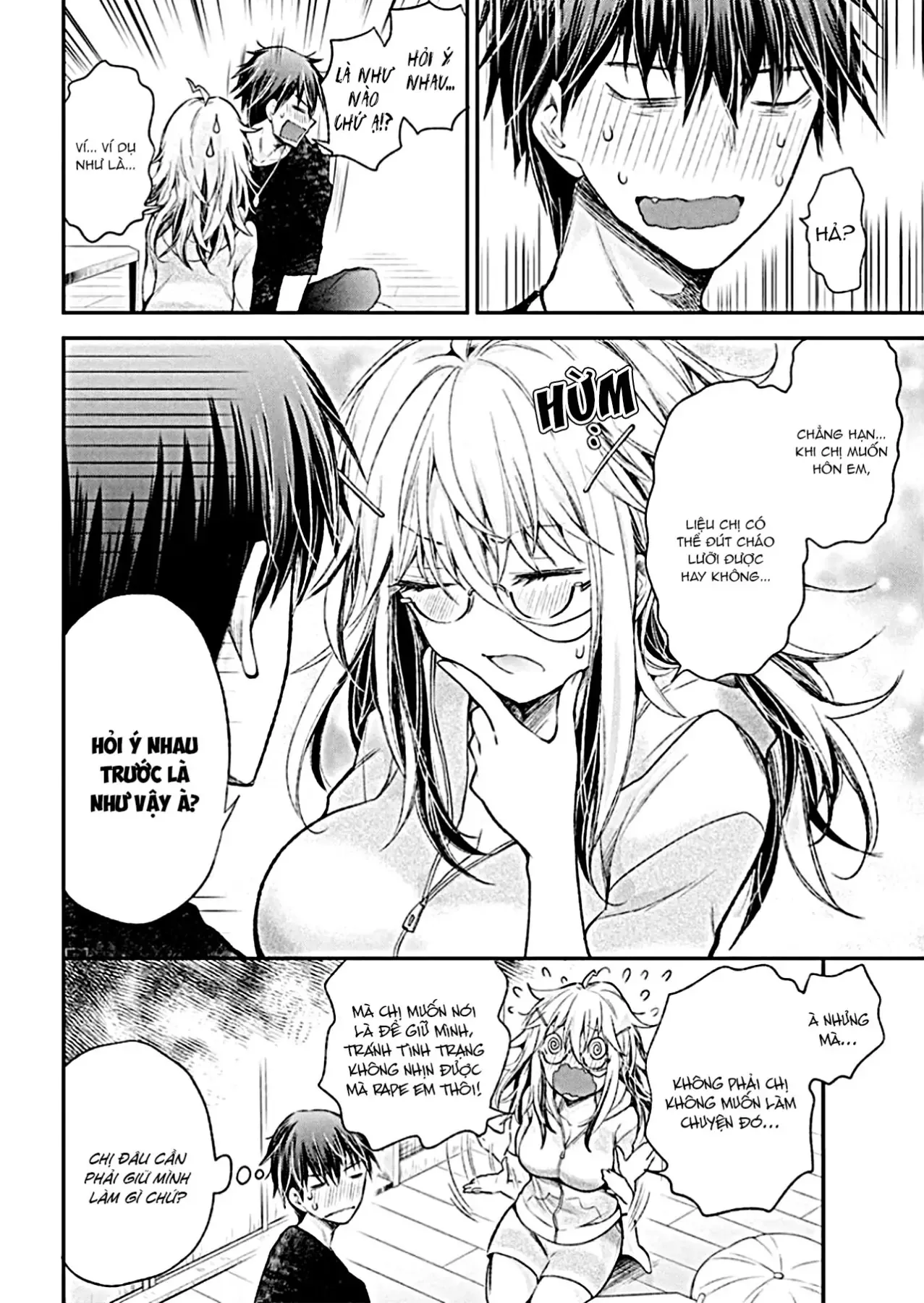 Shingeki No Eroko-San: Hen Na Oneesan Wa Danshi Kousei To Nakayoku Naritai Chap 13 - Next Chap 12