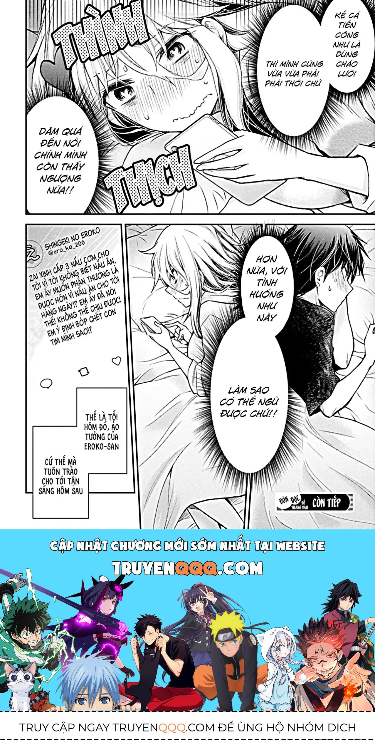 Shingeki No Eroko-San: Hen Na Oneesan Wa Danshi Kousei To Nakayoku Naritai Chap 13 - Next Chap 12