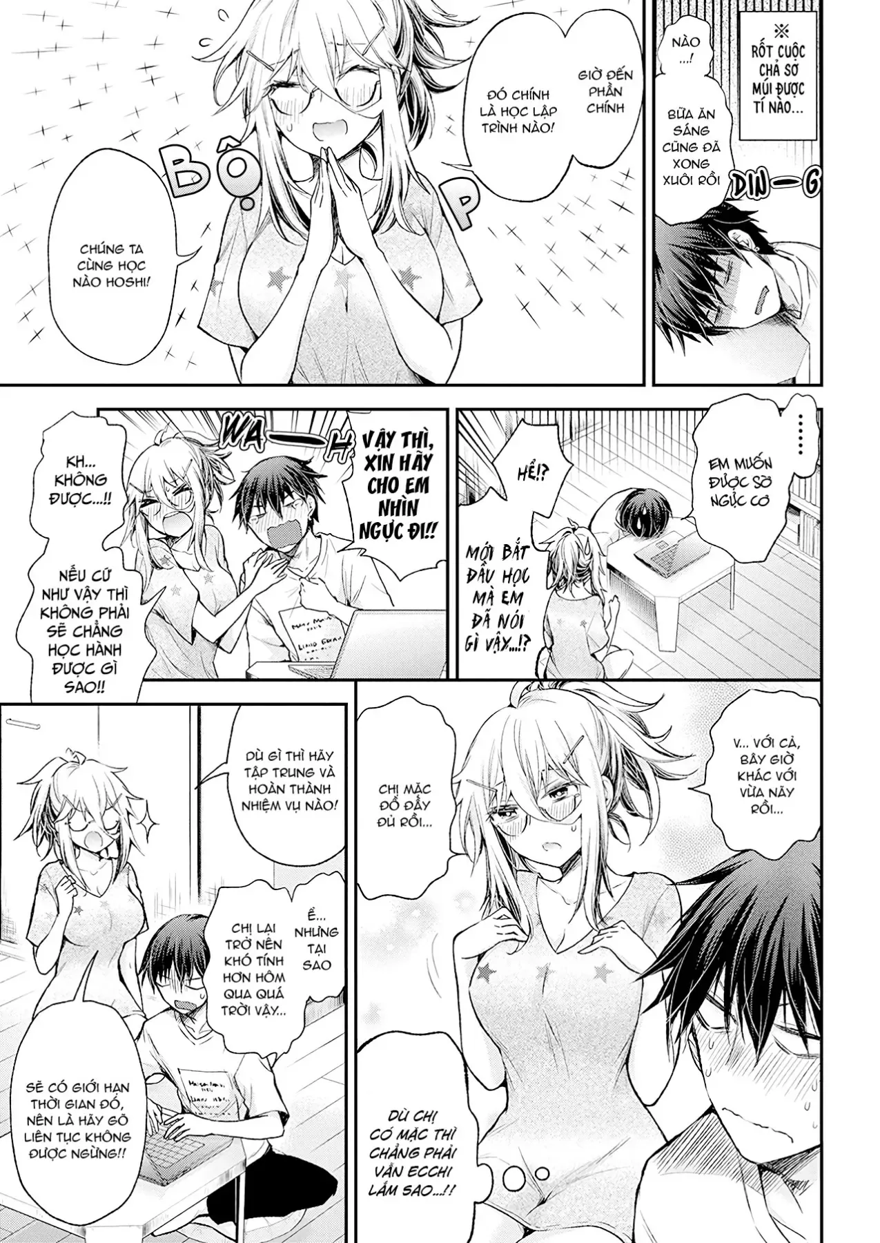 Shingeki No Eroko-San: Hen Na Oneesan Wa Danshi Kousei To Nakayoku Naritai Chap 14 - Next Chap 13