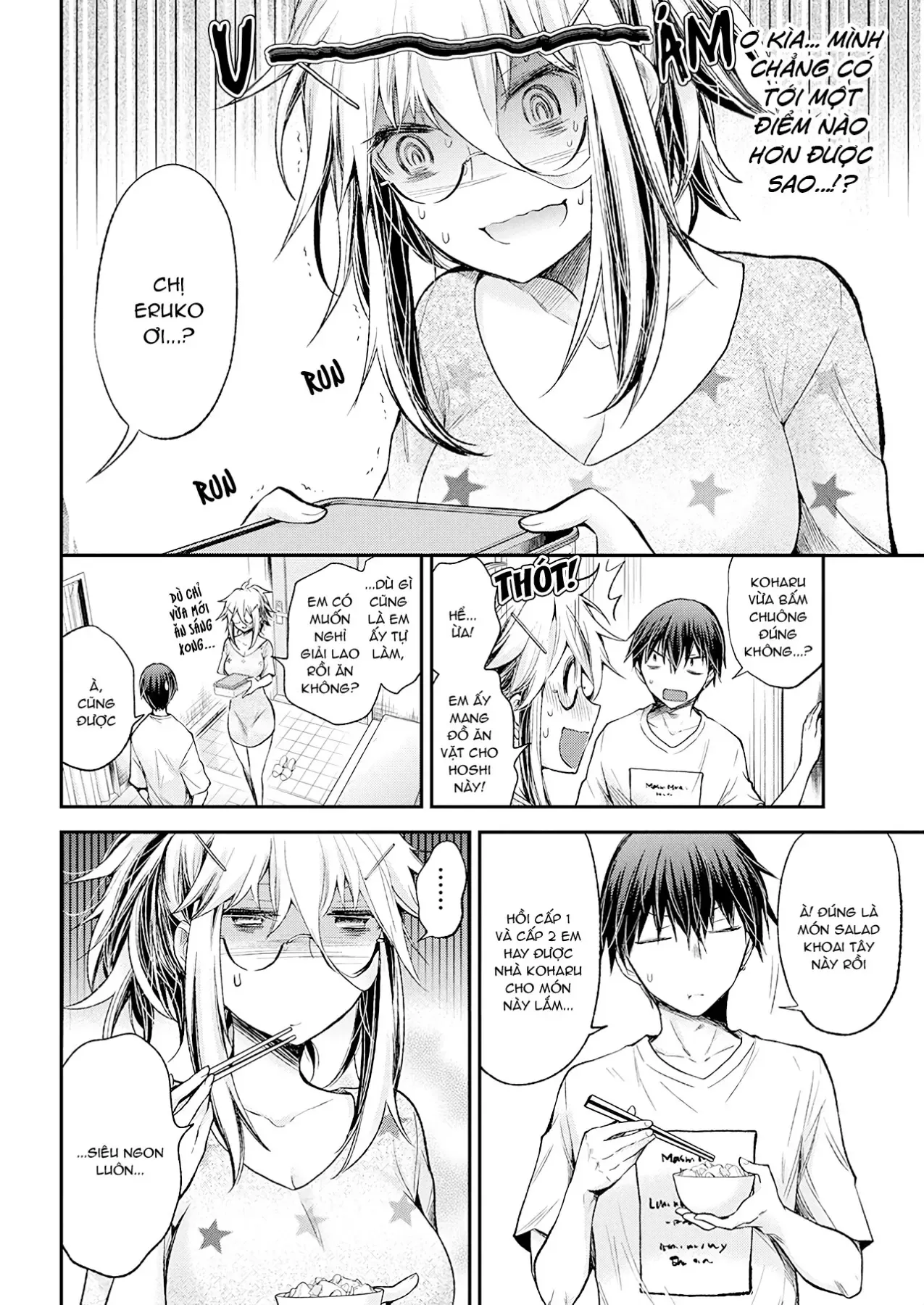 Shingeki No Eroko-San: Hen Na Oneesan Wa Danshi Kousei To Nakayoku Naritai Chap 14 - Next Chap 13