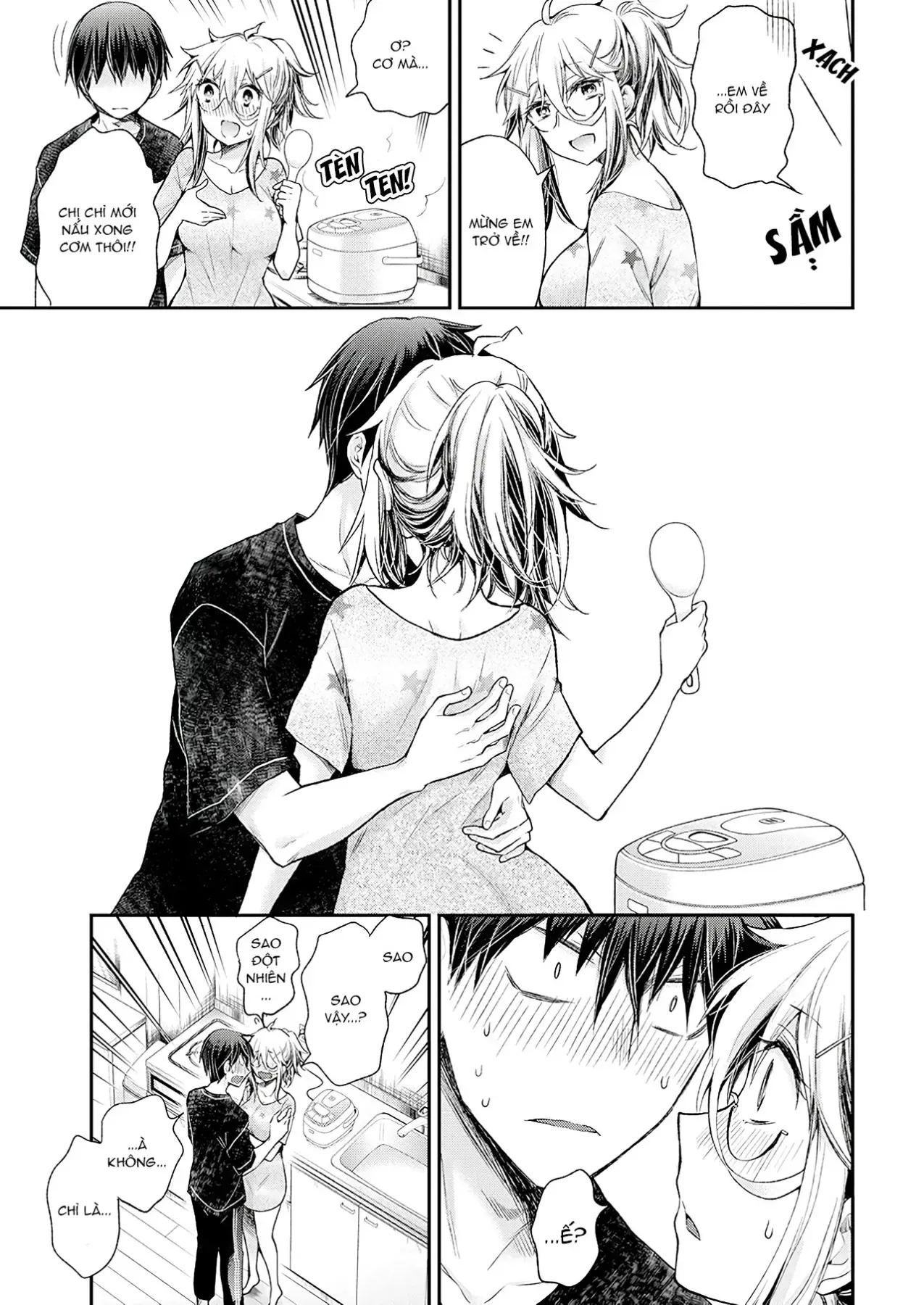 Shingeki No Eroko-San: Hen Na Oneesan Wa Danshi Kousei To Nakayoku Naritai Chap 15 - Next Chap 14.5