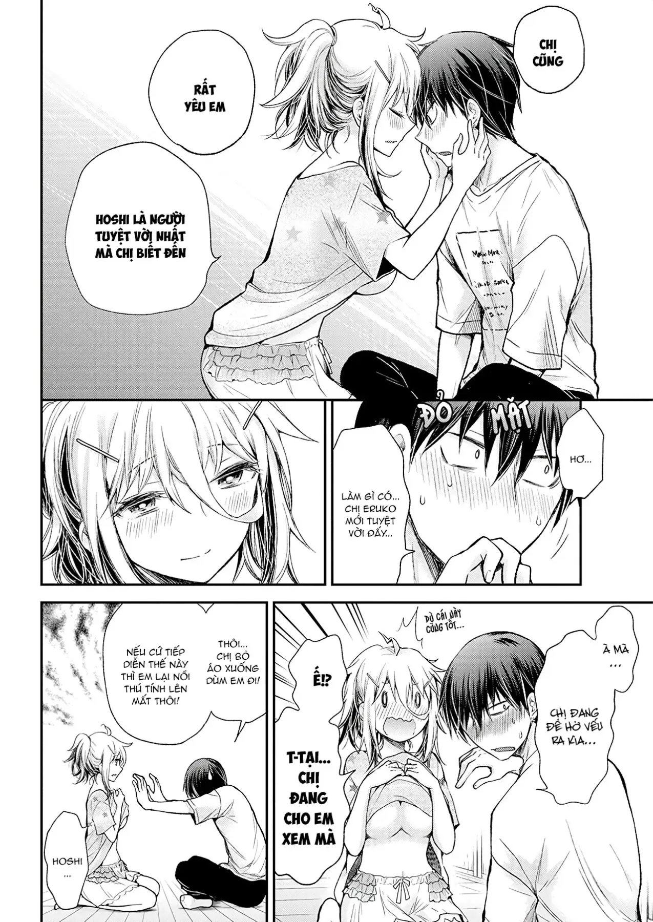 Shingeki No Eroko-San: Hen Na Oneesan Wa Danshi Kousei To Nakayoku Naritai Chap 15 - Next Chap 14.5