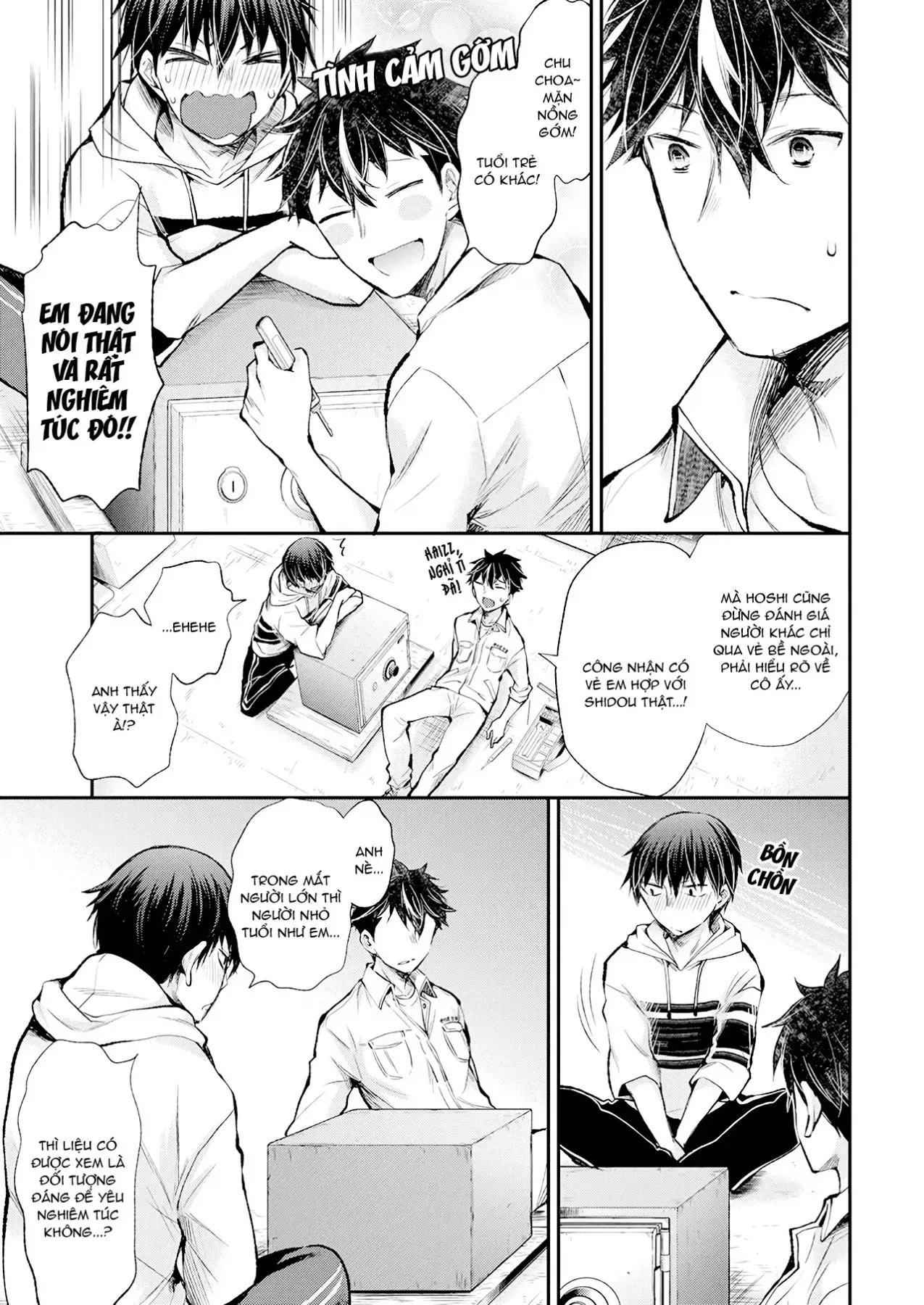 Shingeki No Eroko-San: Hen Na Oneesan Wa Danshi Kousei To Nakayoku Naritai Chap 16 - Next Chap 15