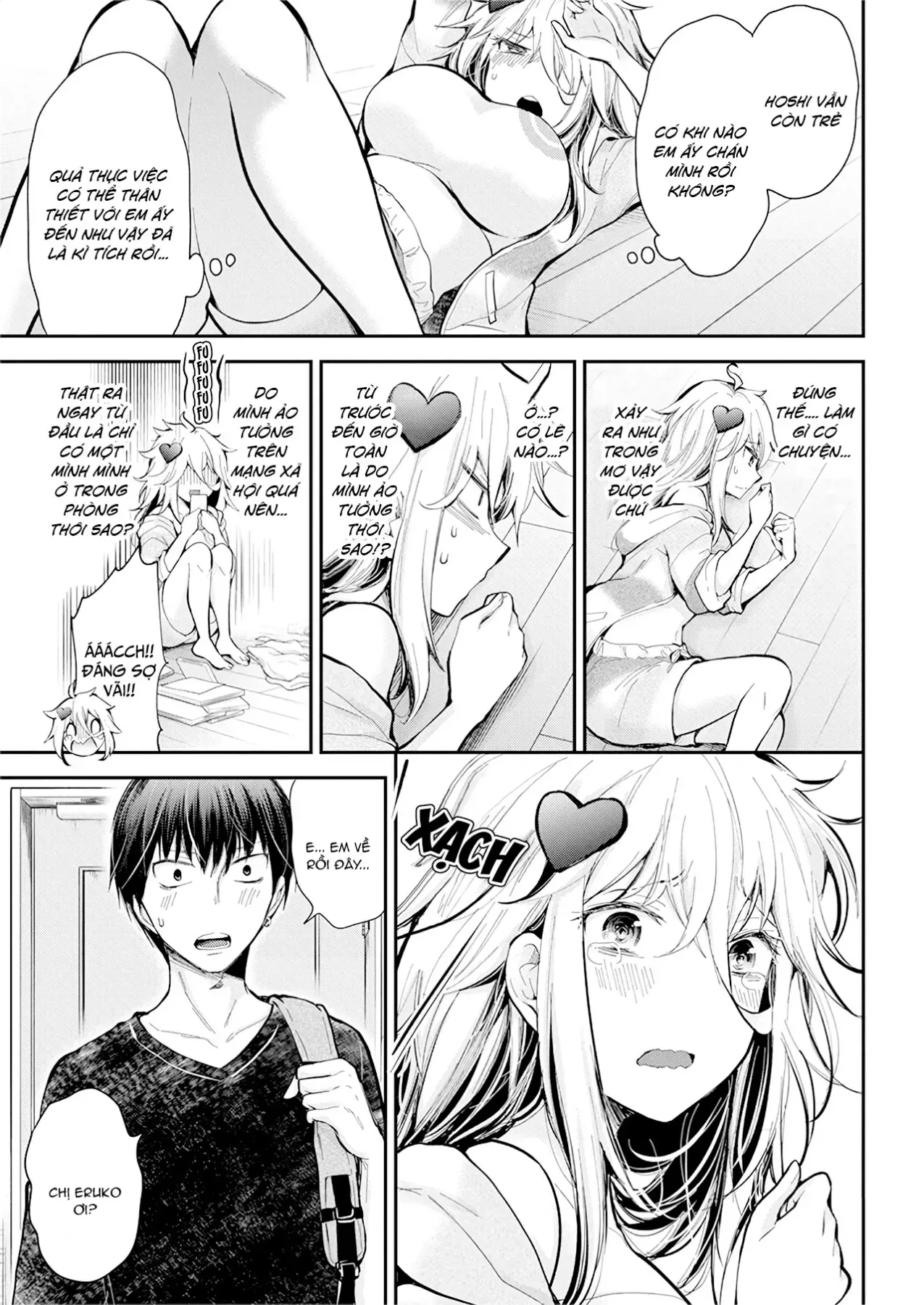 Shingeki No Eroko-San: Hen Na Oneesan Wa Danshi Kousei To Nakayoku Naritai Chap 19 - Next Chap 18