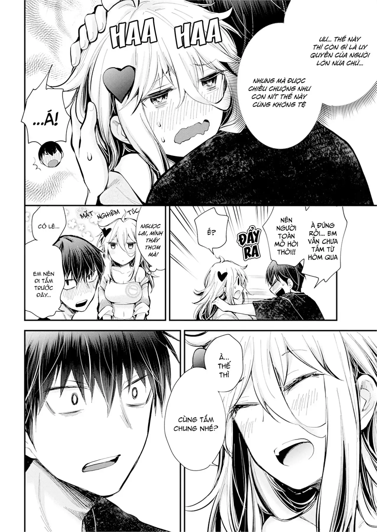 Shingeki No Eroko-San: Hen Na Oneesan Wa Danshi Kousei To Nakayoku Naritai Chap 19 - Next Chap 18