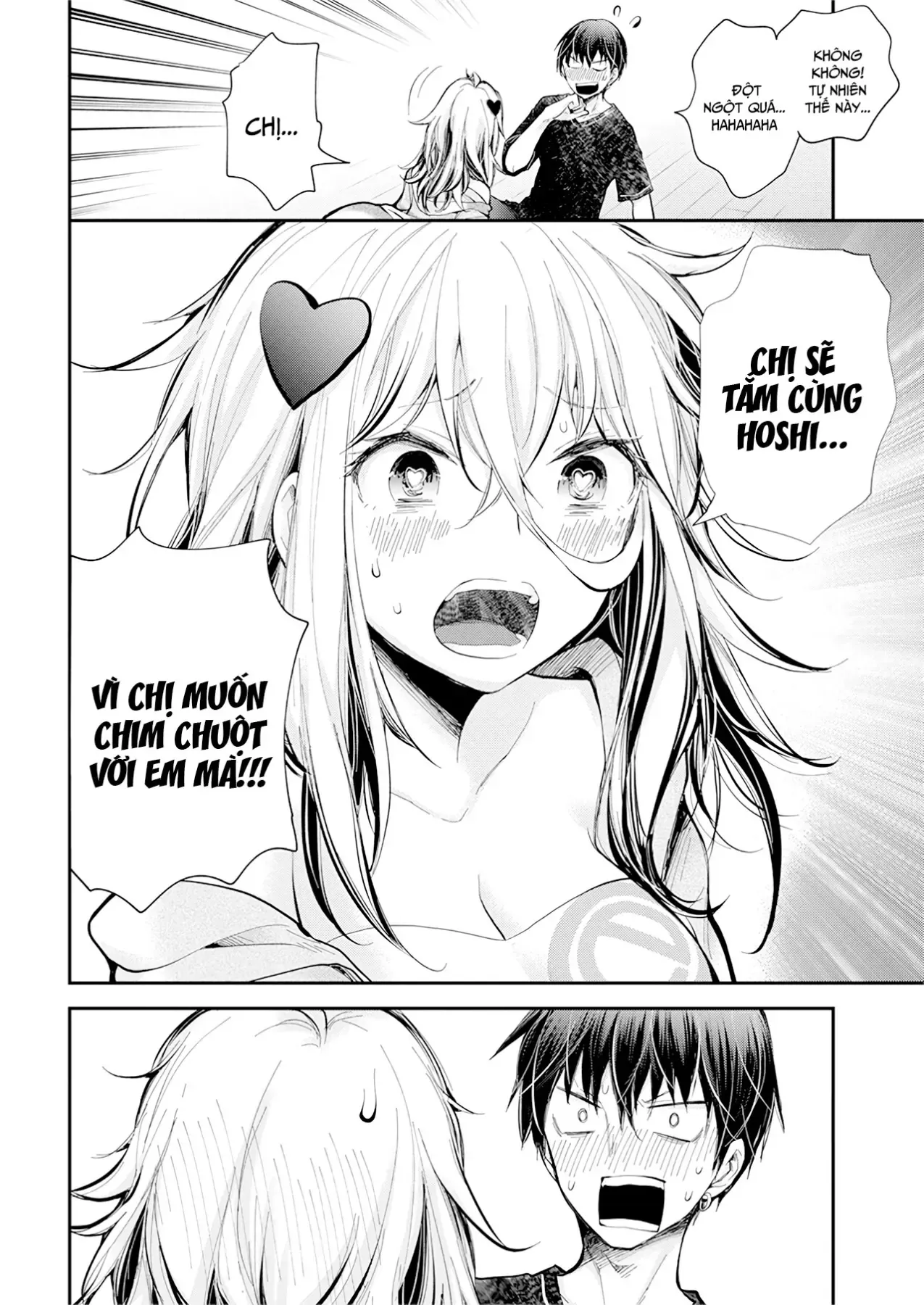 Shingeki No Eroko-San: Hen Na Oneesan Wa Danshi Kousei To Nakayoku Naritai Chap 19 - Next Chap 18