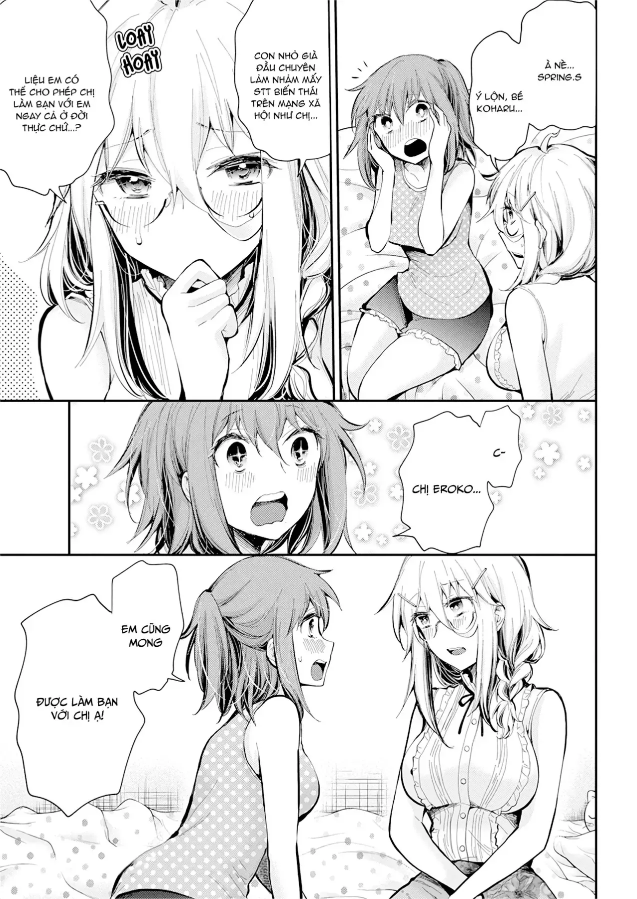 Shingeki No Eroko-San: Hen Na Oneesan Wa Danshi Kousei To Nakayoku Naritai Chap 19 - Next Chap 18