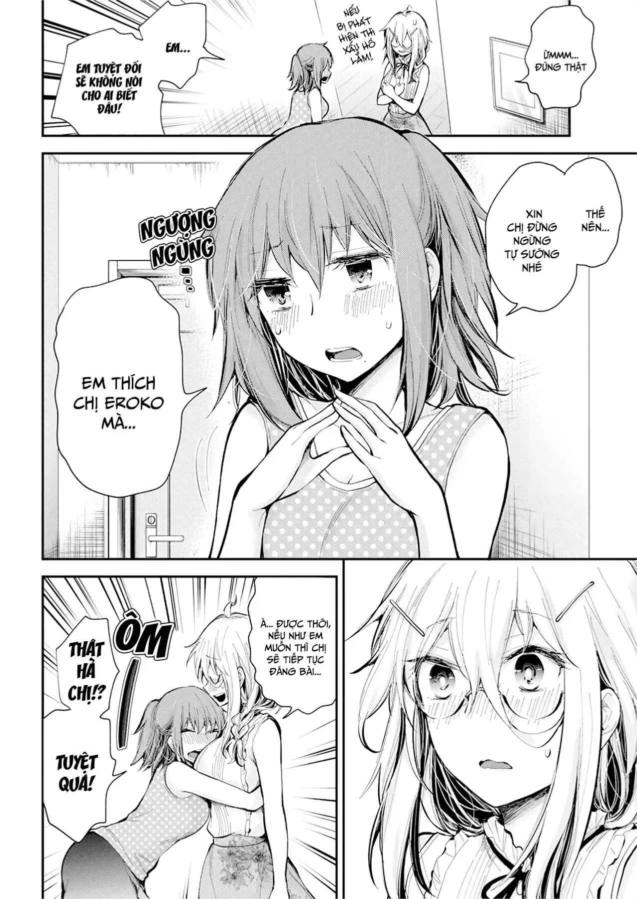 Shingeki No Eroko-San: Hen Na Oneesan Wa Danshi Kousei To Nakayoku Naritai Chap 19 - Next Chap 18