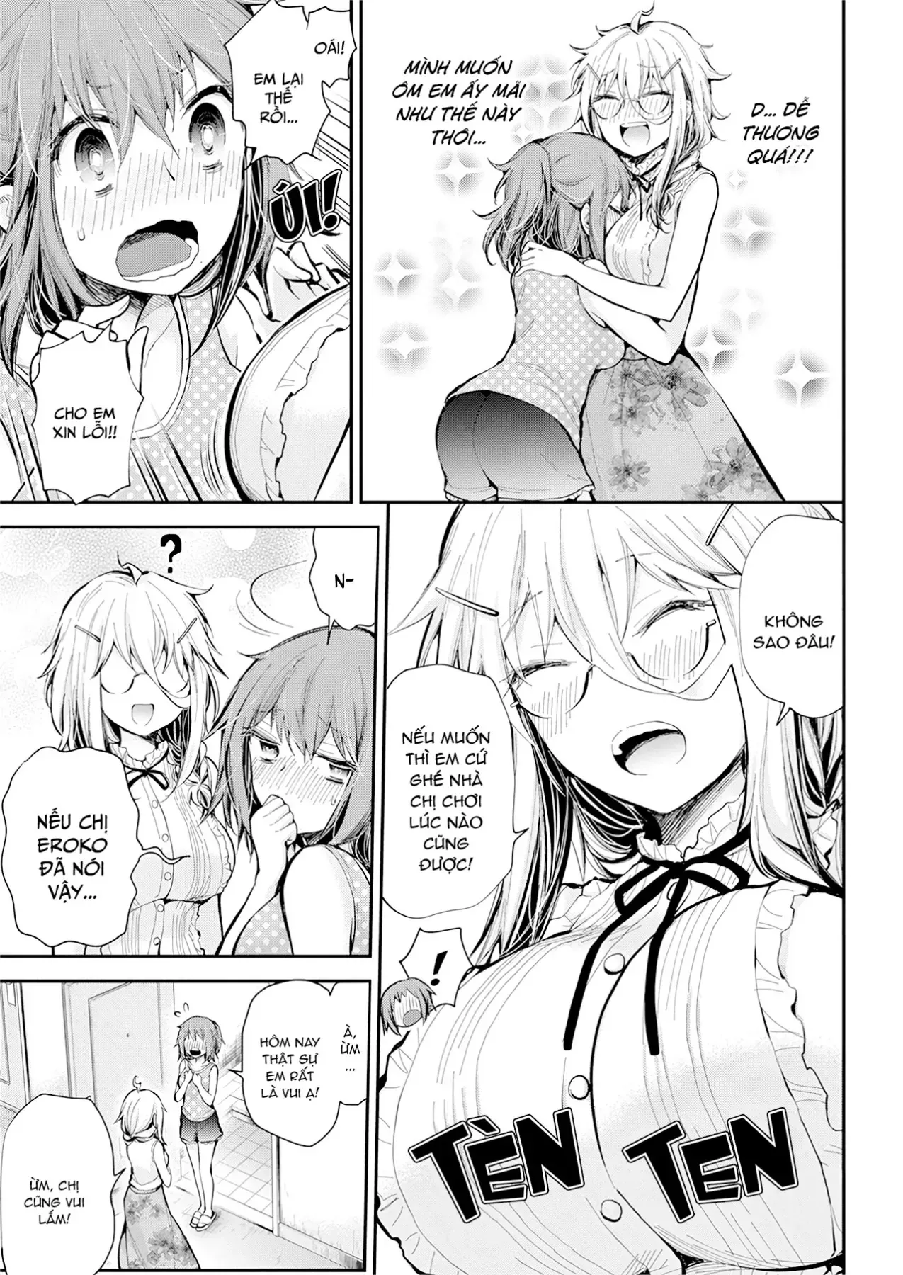 Shingeki No Eroko-San: Hen Na Oneesan Wa Danshi Kousei To Nakayoku Naritai Chap 19 - Next Chap 18