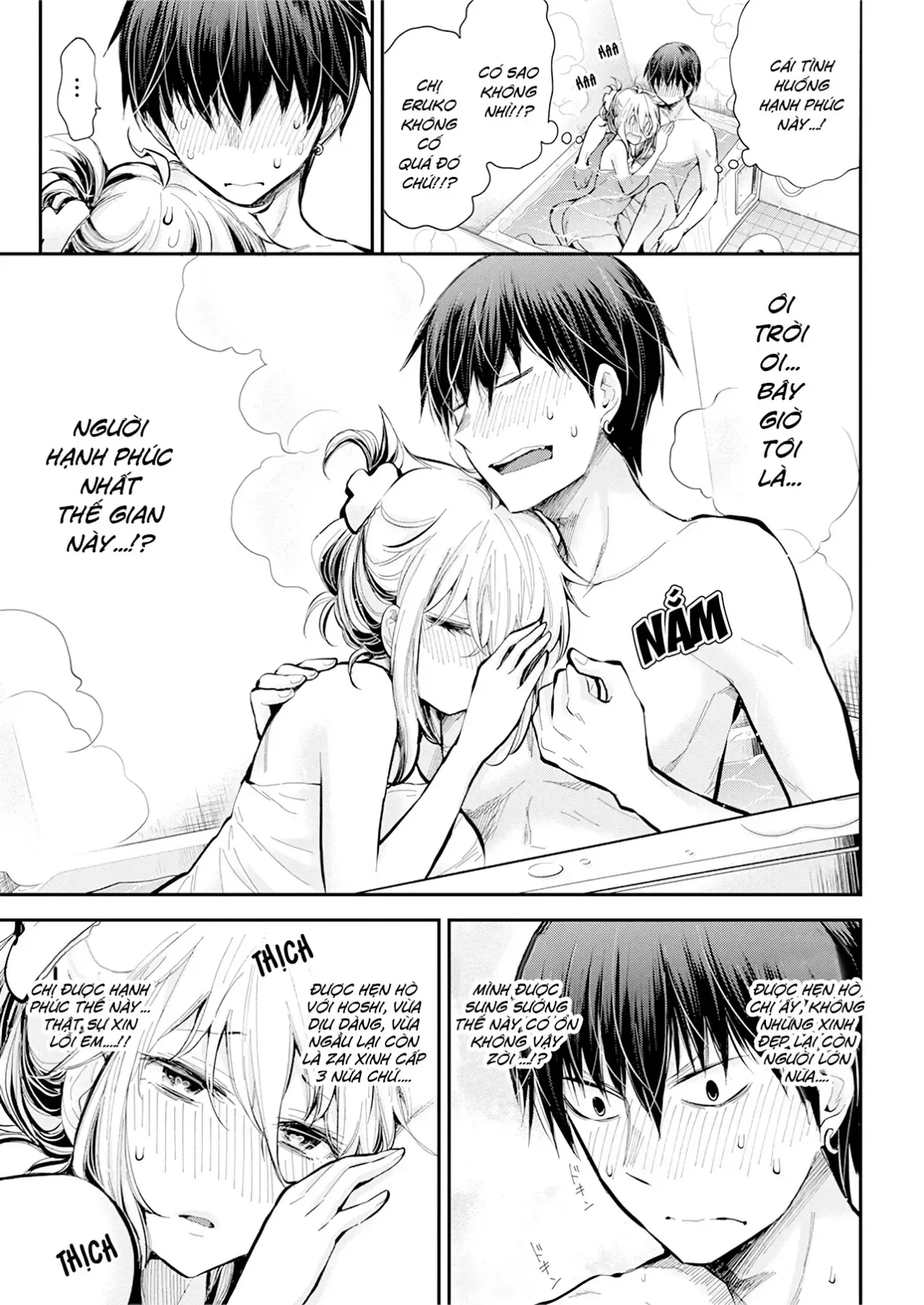 Shingeki No Eroko-San: Hen Na Oneesan Wa Danshi Kousei To Nakayoku Naritai Chap 20 - Next Chap 19