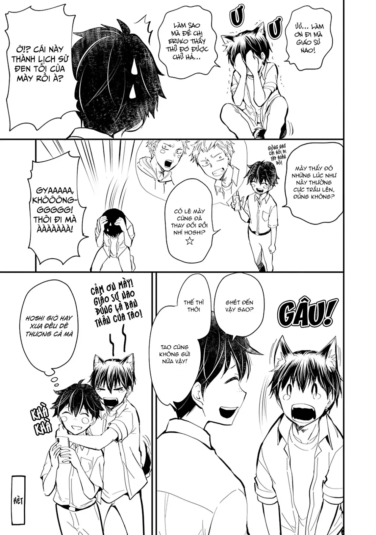 Shingeki No Eroko-San: Hen Na Oneesan Wa Danshi Kousei To Nakayoku Naritai Chap 21.5 - Next Chap 21