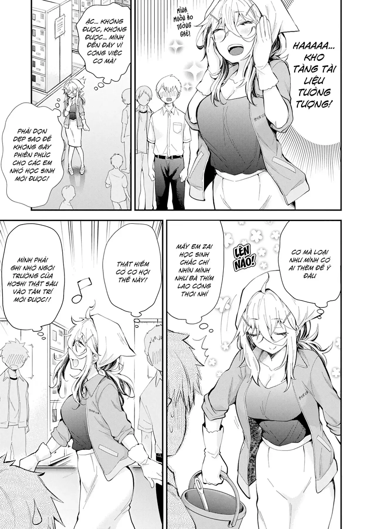 Shingeki No Eroko-San: Hen Na Oneesan Wa Danshi Kousei To Nakayoku Naritai Chap 23 - Next Chap 22