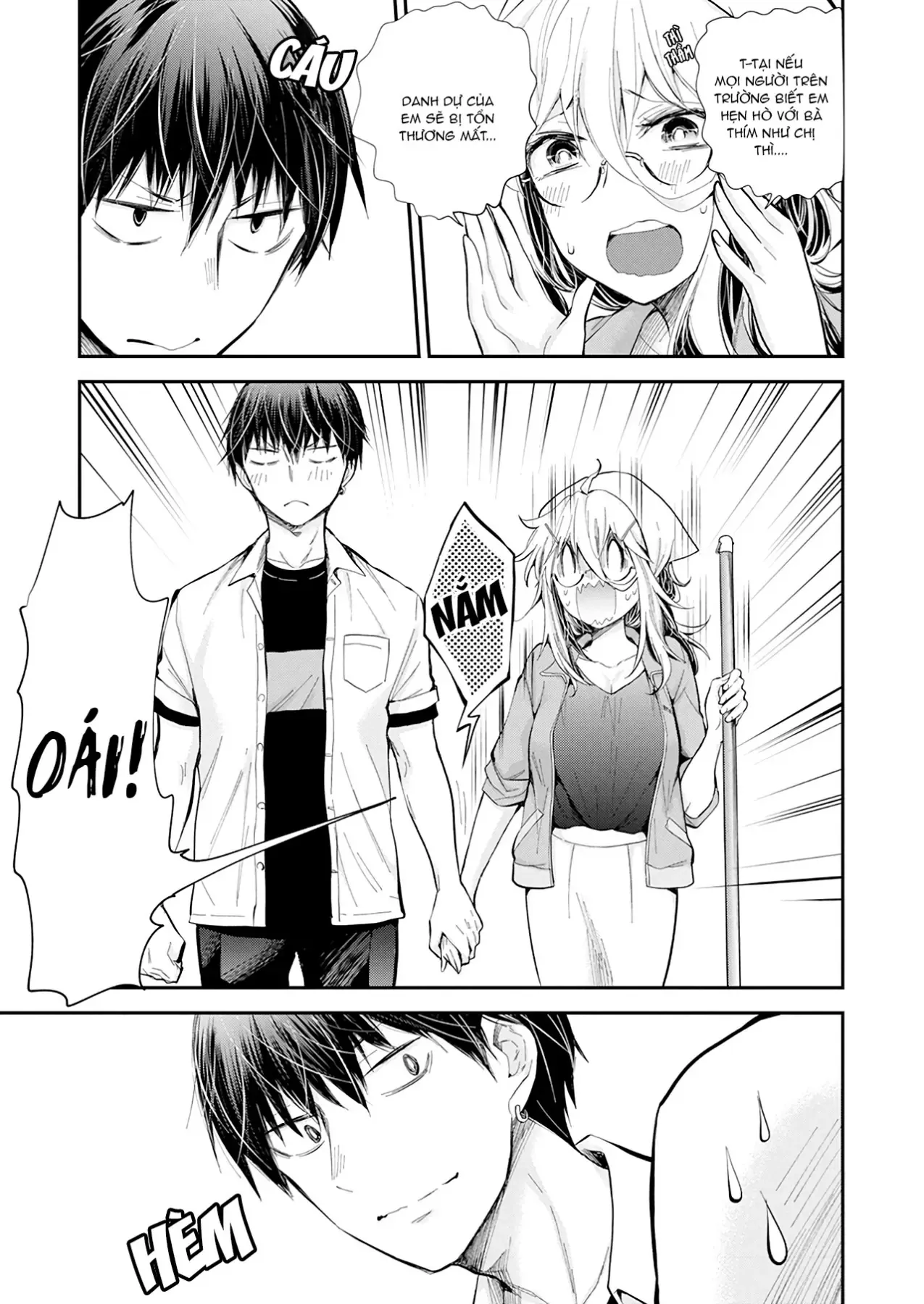 Shingeki No Eroko-San: Hen Na Oneesan Wa Danshi Kousei To Nakayoku Naritai Chap 23 - Next Chap 22