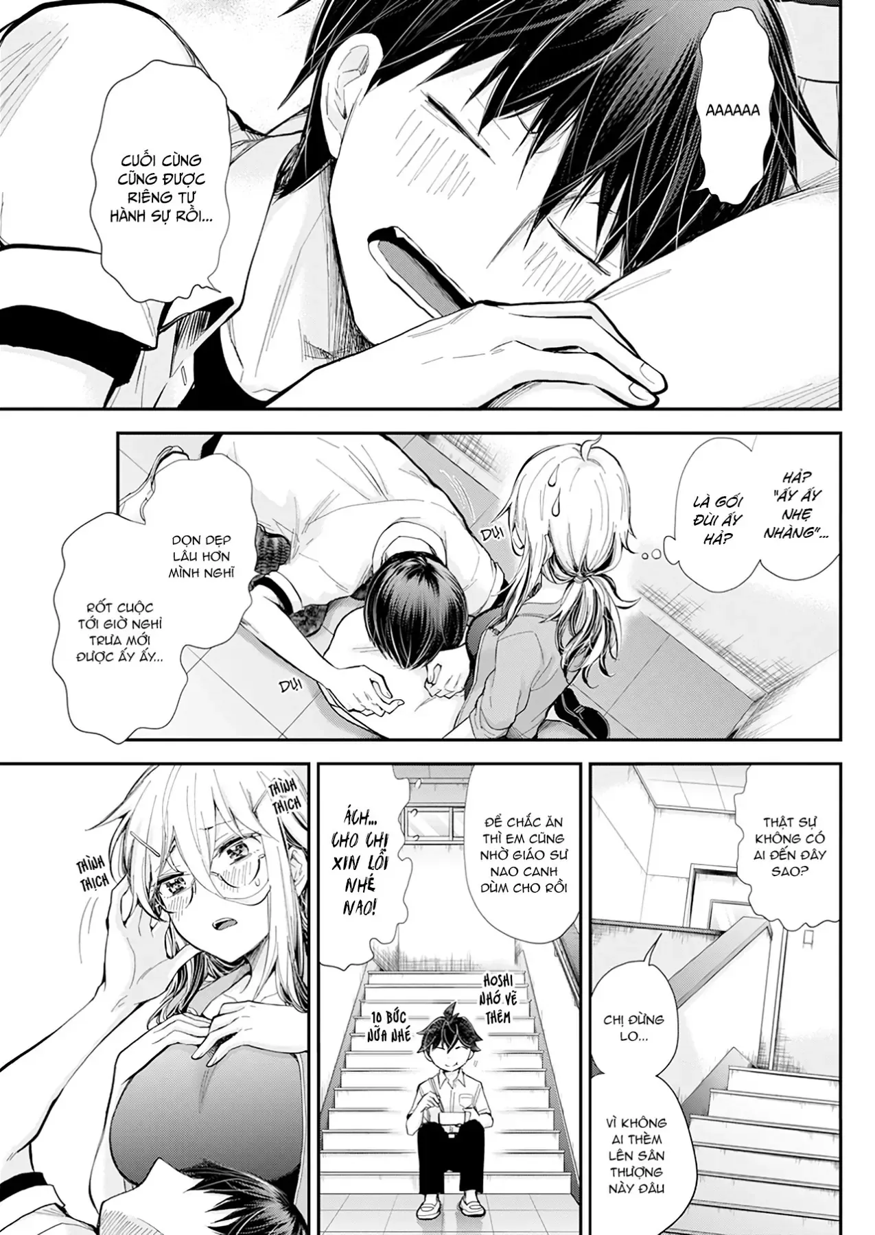 Shingeki No Eroko-San: Hen Na Oneesan Wa Danshi Kousei To Nakayoku Naritai Chap 24 - Next Chap 23