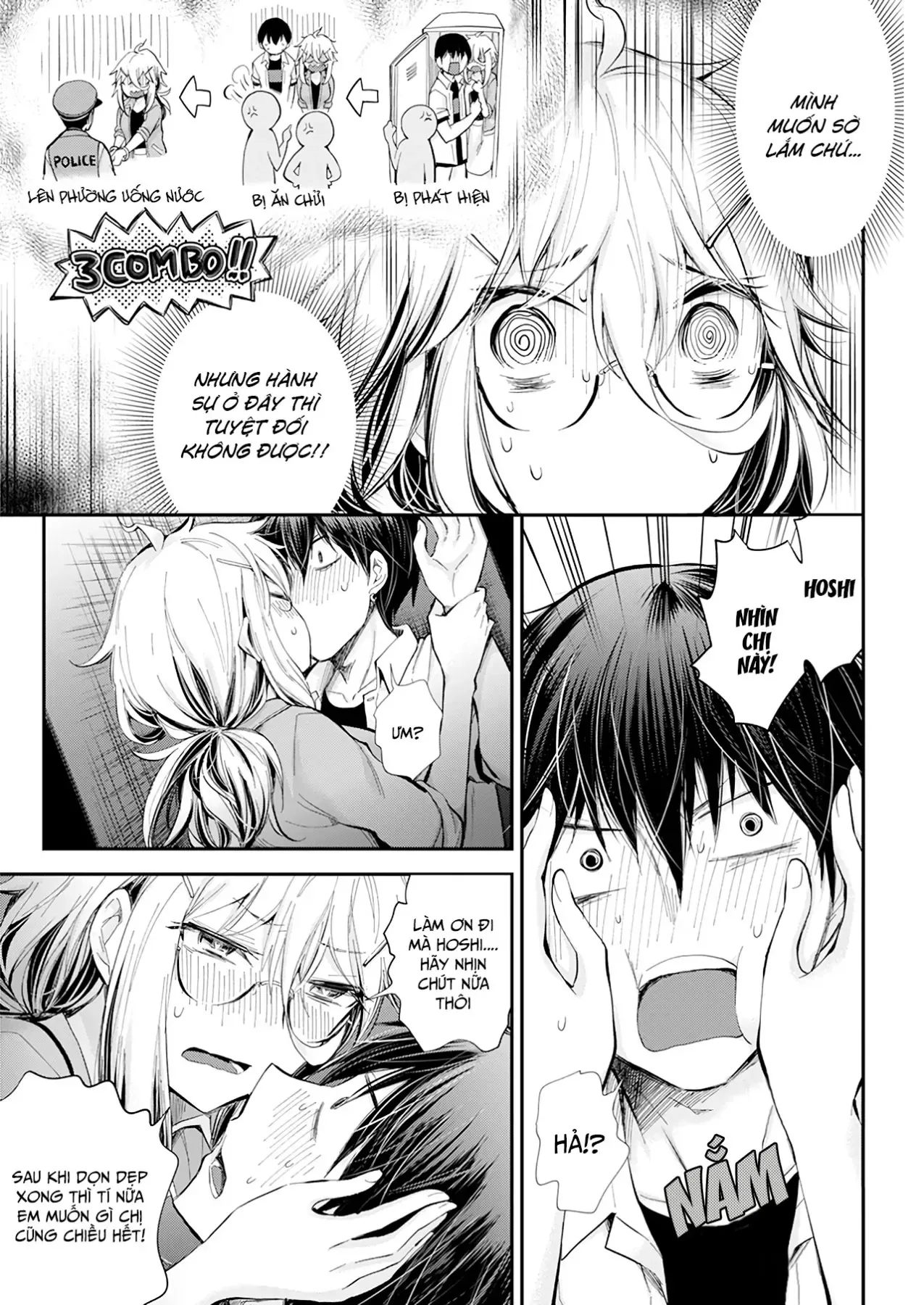 Shingeki No Eroko-San: Hen Na Oneesan Wa Danshi Kousei To Nakayoku Naritai Chap 24 - Next Chap 23