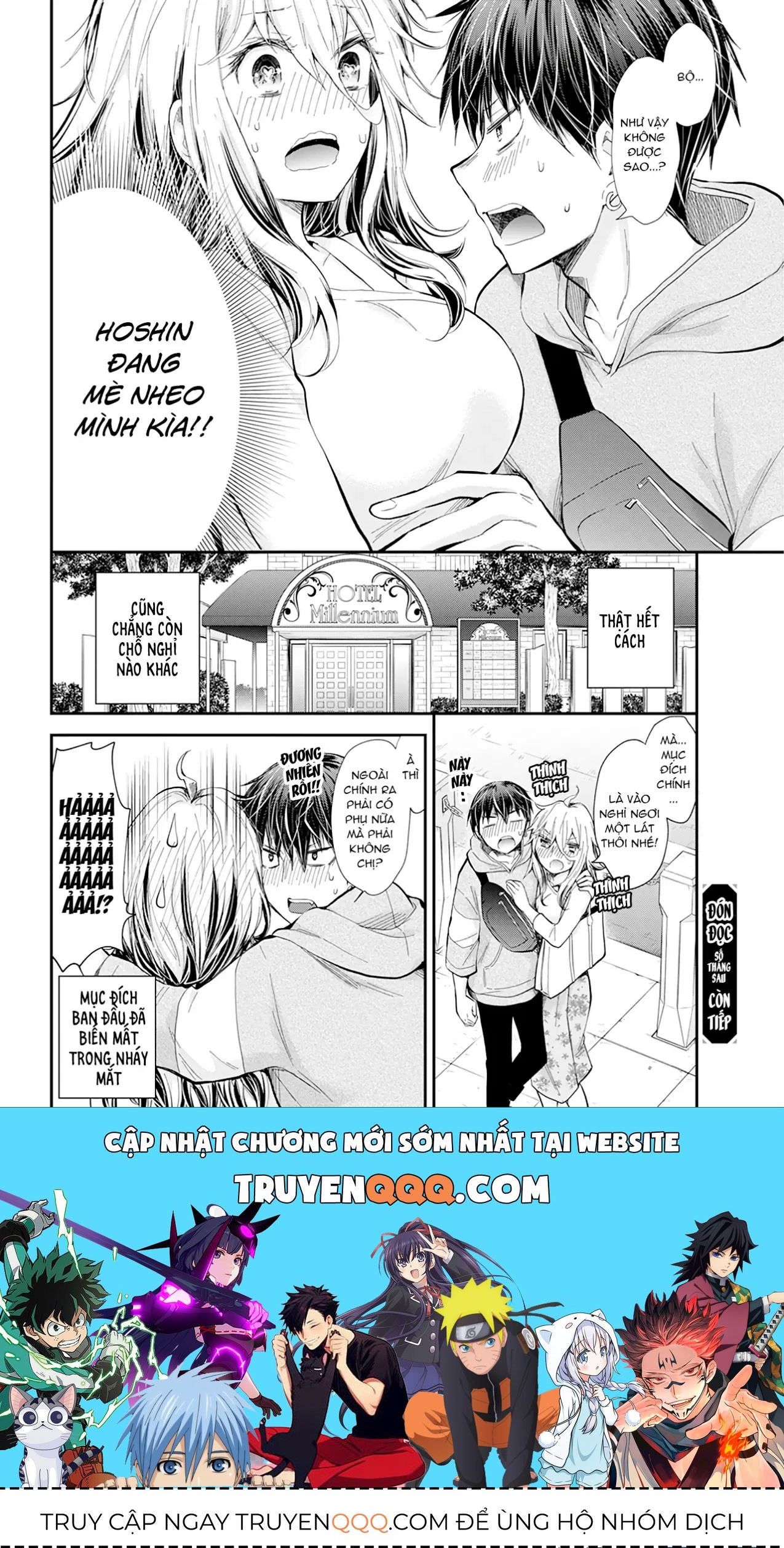 Shingeki No Eroko-San: Hen Na Oneesan Wa Danshi Kousei To Nakayoku Naritai Chap 25 - Next Chap 24