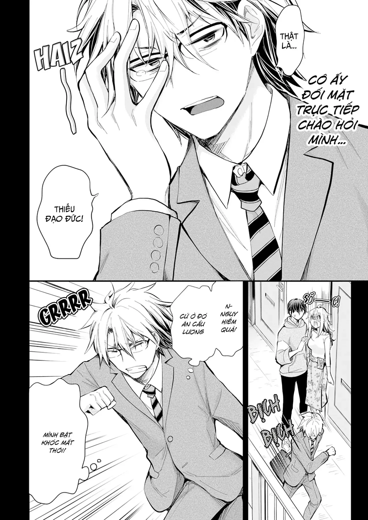 Shingeki No Eroko-San: Hen Na Oneesan Wa Danshi Kousei To Nakayoku Naritai Chap 28 - Next Chap 27