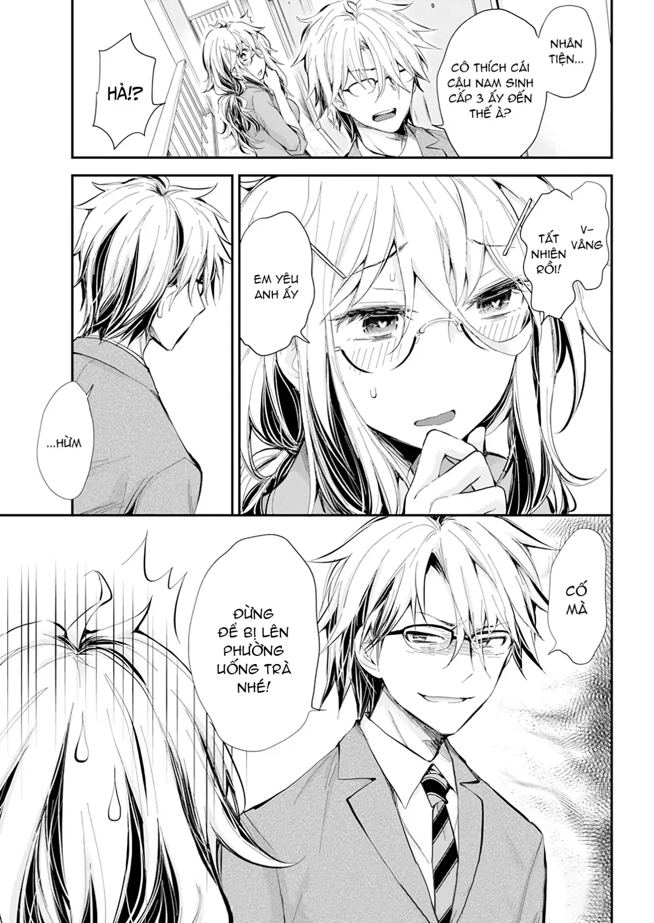 Shingeki No Eroko-San: Hen Na Oneesan Wa Danshi Kousei To Nakayoku Naritai Chap 28 - Next Chap 27