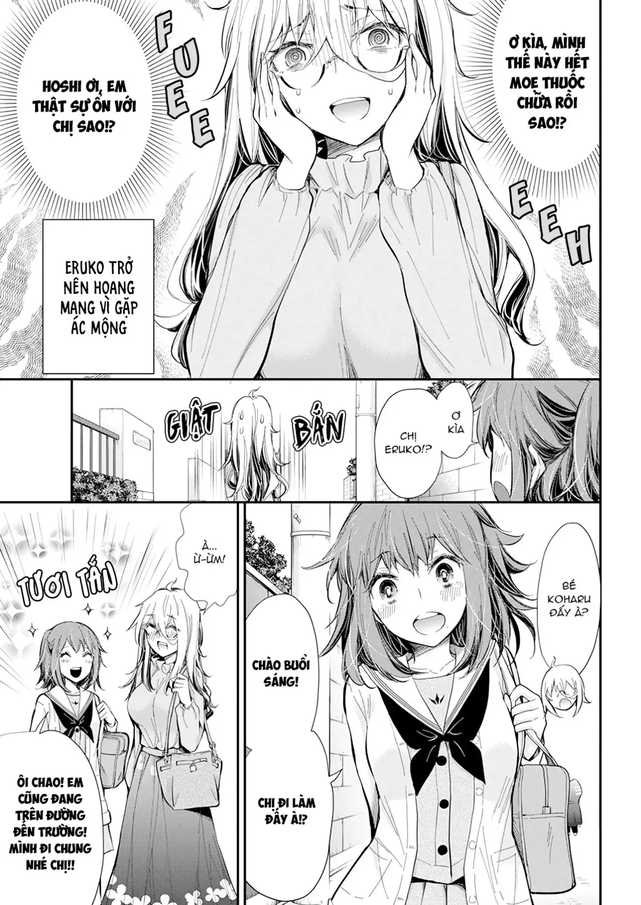 Shingeki No Eroko-San: Hen Na Oneesan Wa Danshi Kousei To Nakayoku Naritai Chap 29 - Next Chap 28.5