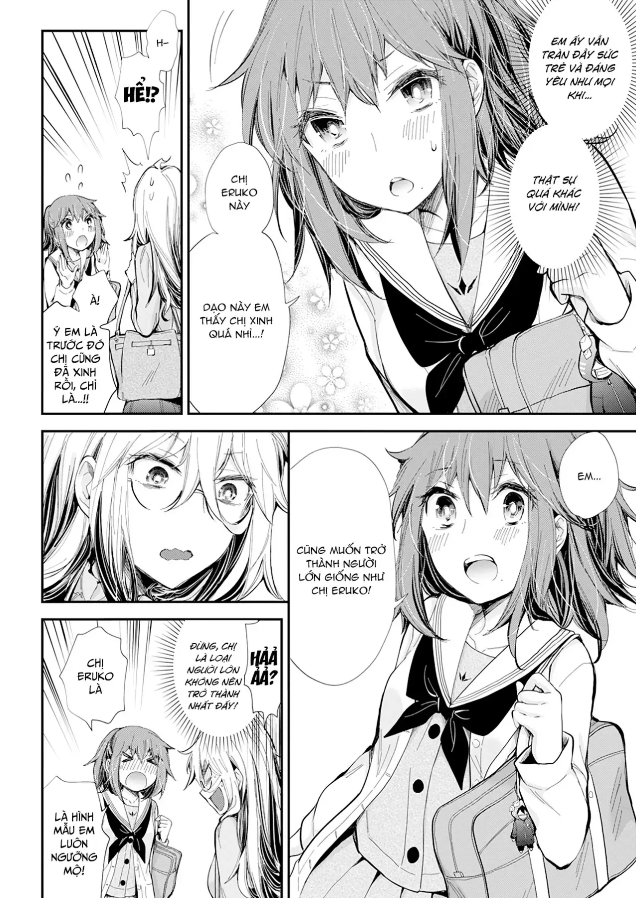 Shingeki No Eroko-San: Hen Na Oneesan Wa Danshi Kousei To Nakayoku Naritai Chap 29 - Next Chap 28.5