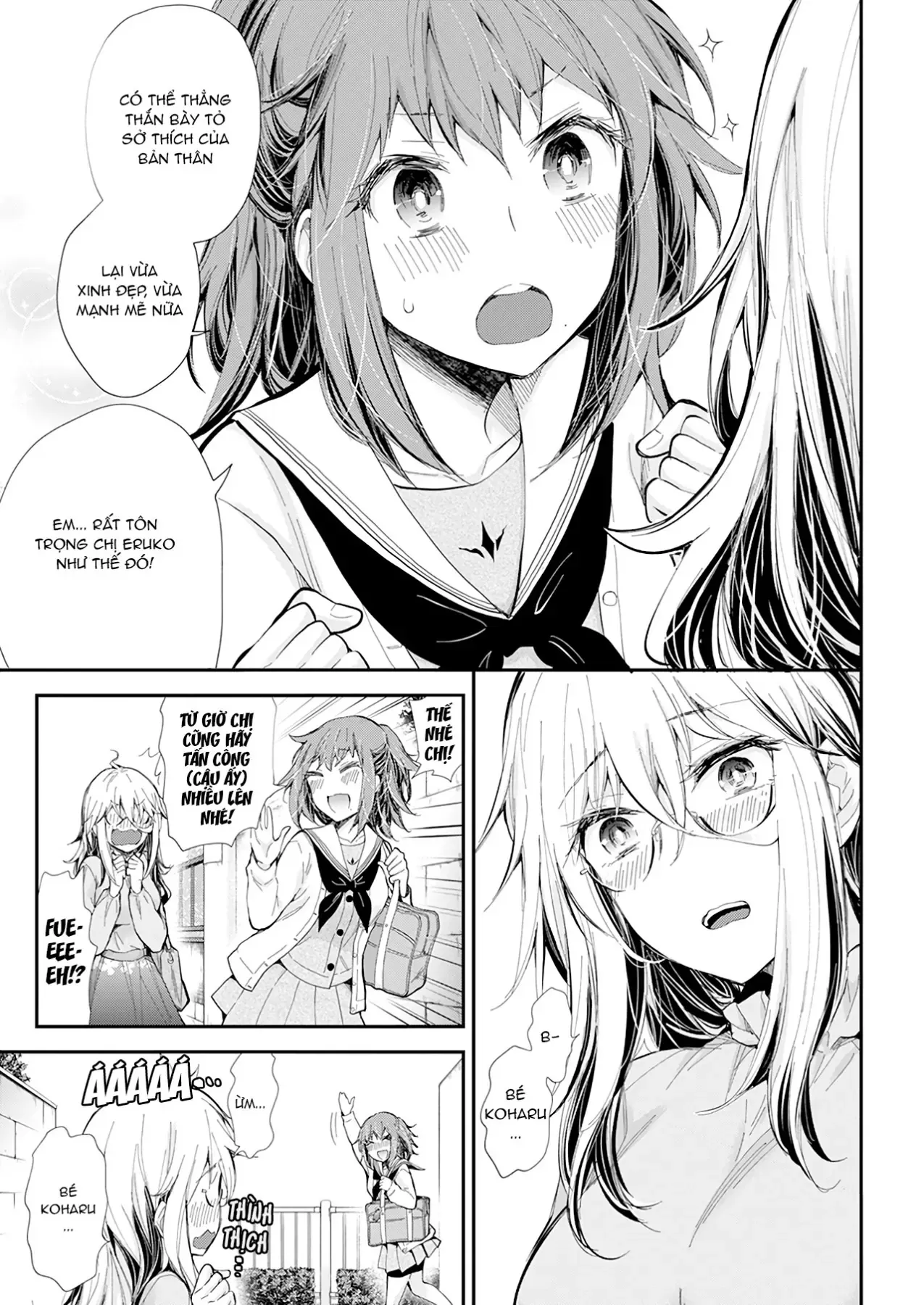 Shingeki No Eroko-San: Hen Na Oneesan Wa Danshi Kousei To Nakayoku Naritai Chap 29 - Next Chap 28.5