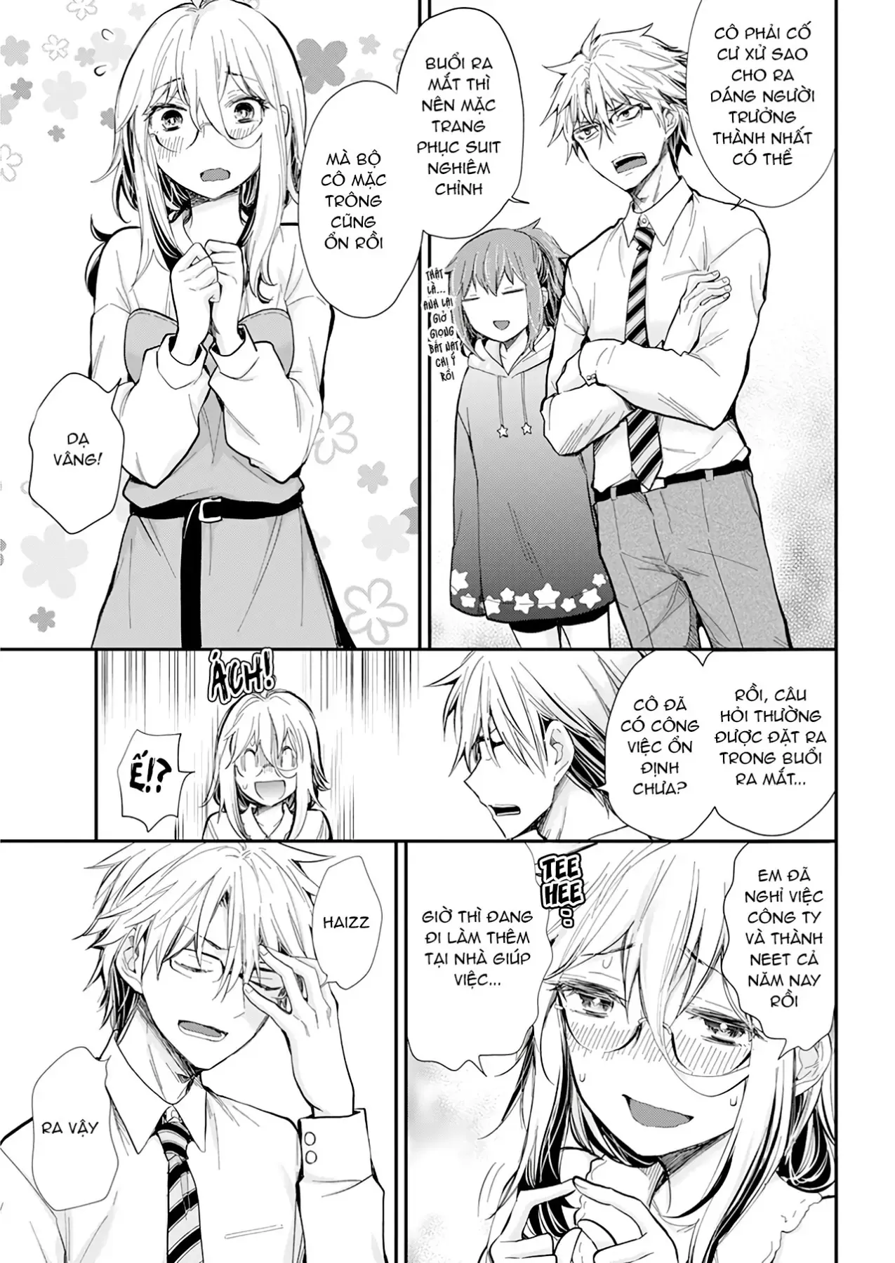 Shingeki No Eroko-San: Hen Na Oneesan Wa Danshi Kousei To Nakayoku Naritai Chap 30 - Next Chap 29