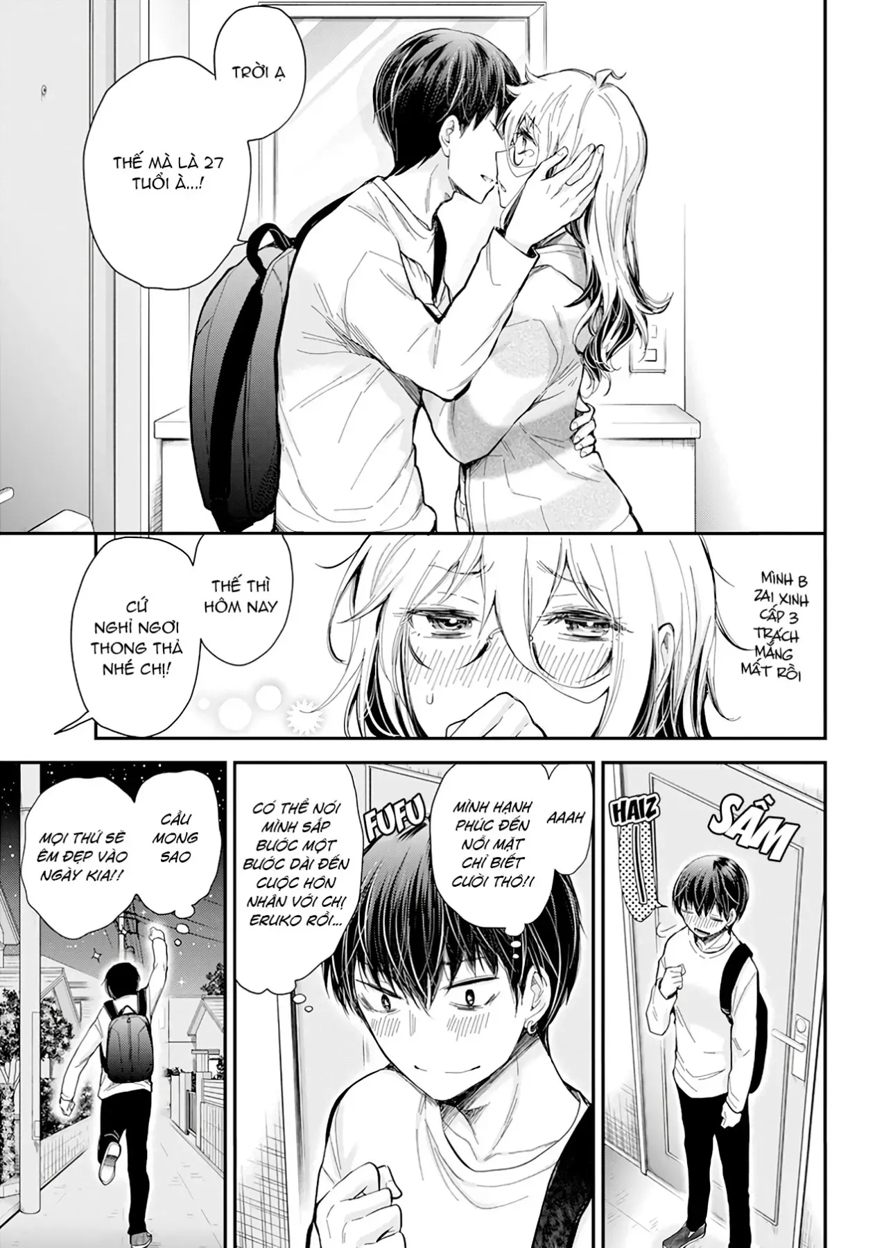 Shingeki No Eroko-San: Hen Na Oneesan Wa Danshi Kousei To Nakayoku Naritai Chap 30 - Next Chap 29